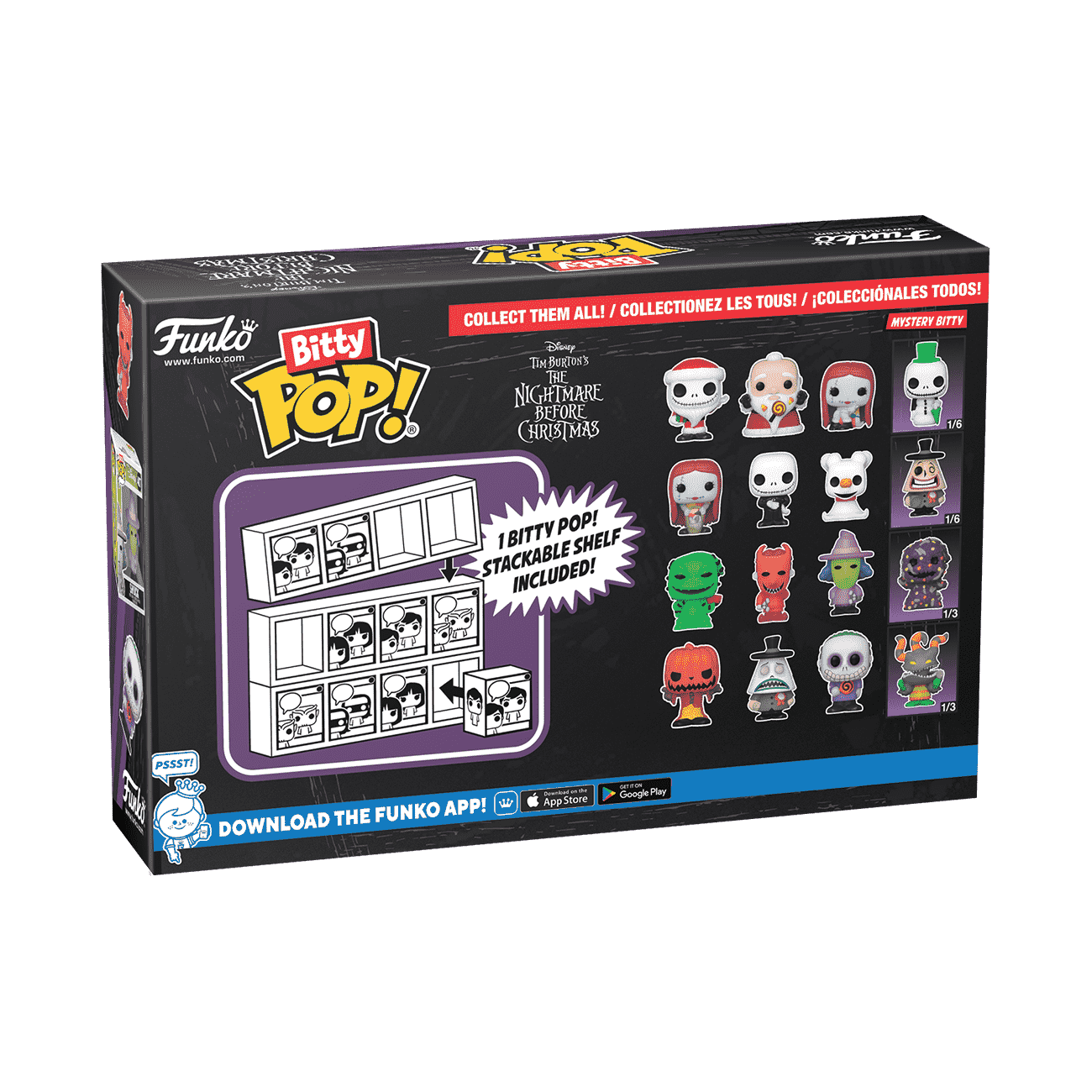 Bitty Pop! The Nightmare Before Christmas 4-Pack Series 4 - Image 4