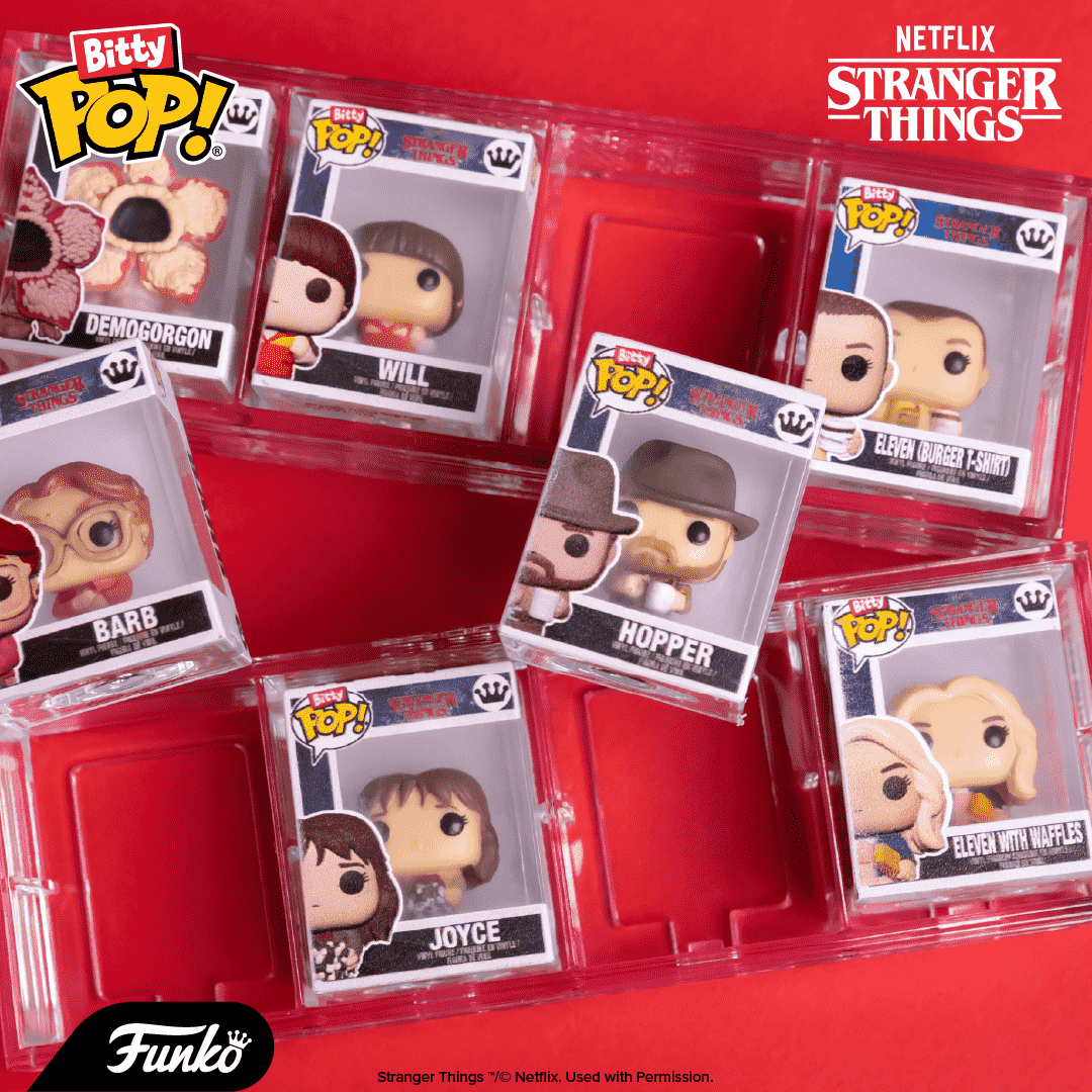Bitty Pop! Stranger Things 4-Pack Series 4 - Image 2