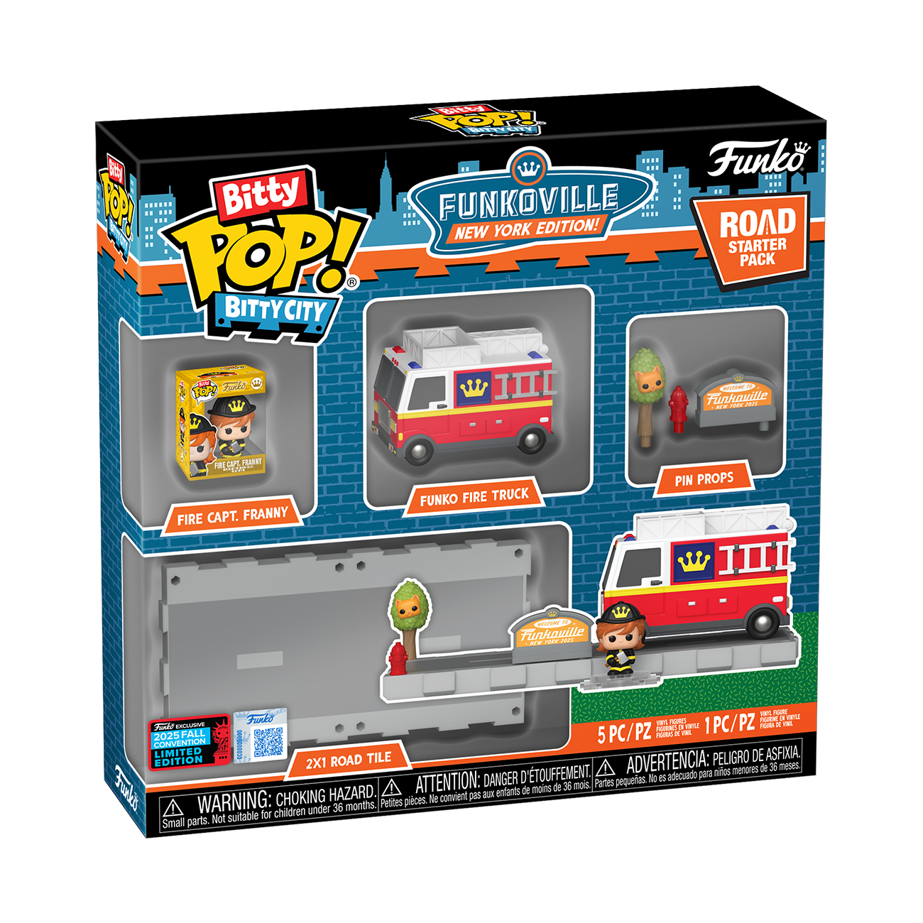 Bitty Pop! Bitty City Funkoville New York Edition Road Starter Pack - Image 2