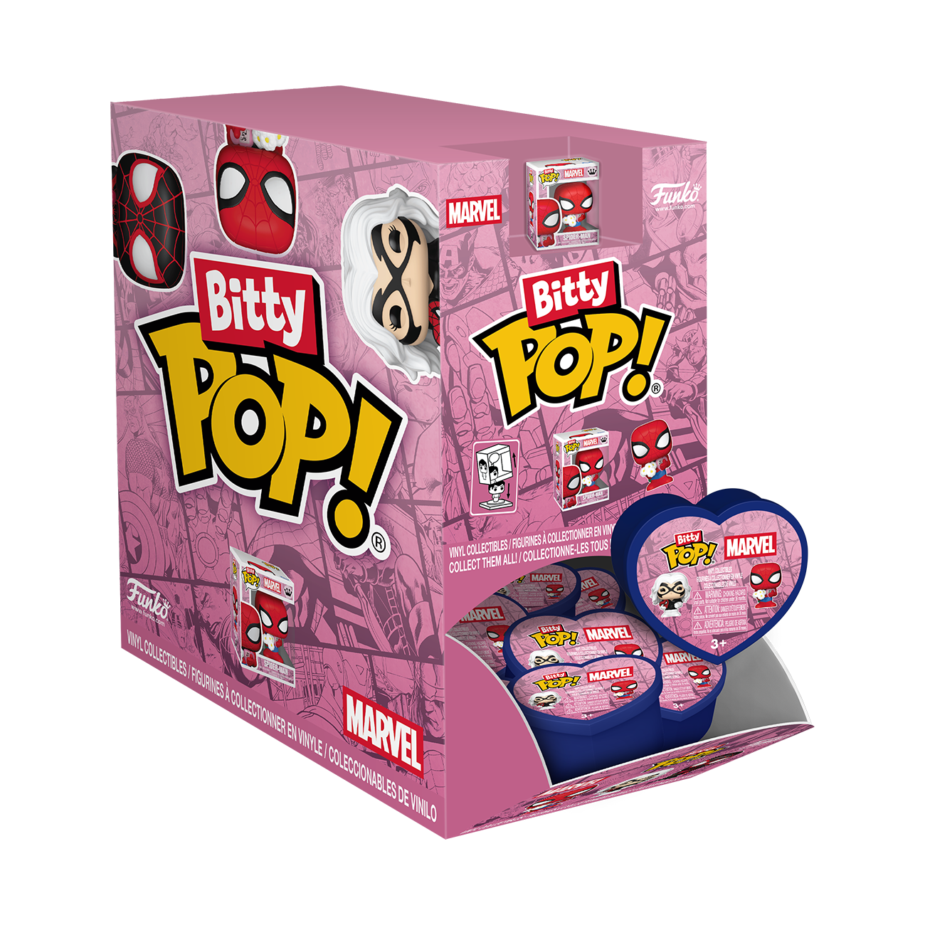 Mystery Bitty Pop! Spider-Man (Valentine's Day)