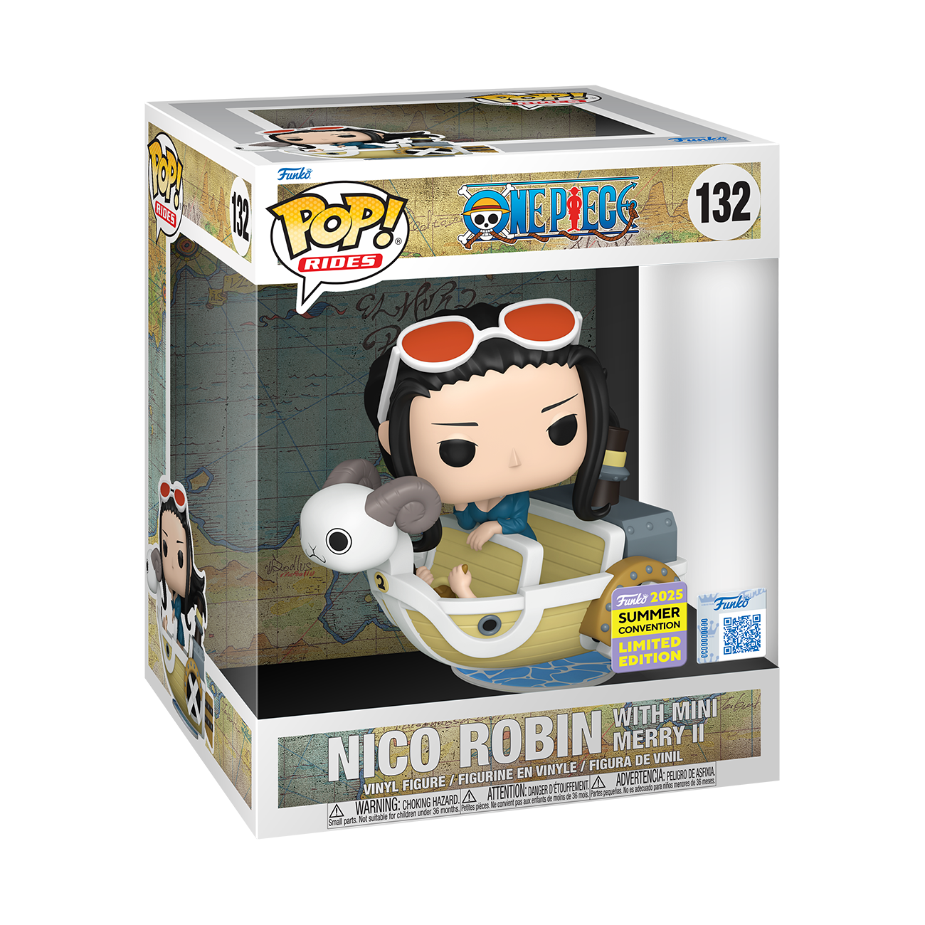 Pop! Rides Deluxe Nico Robin with Mini Merry II - Image 2