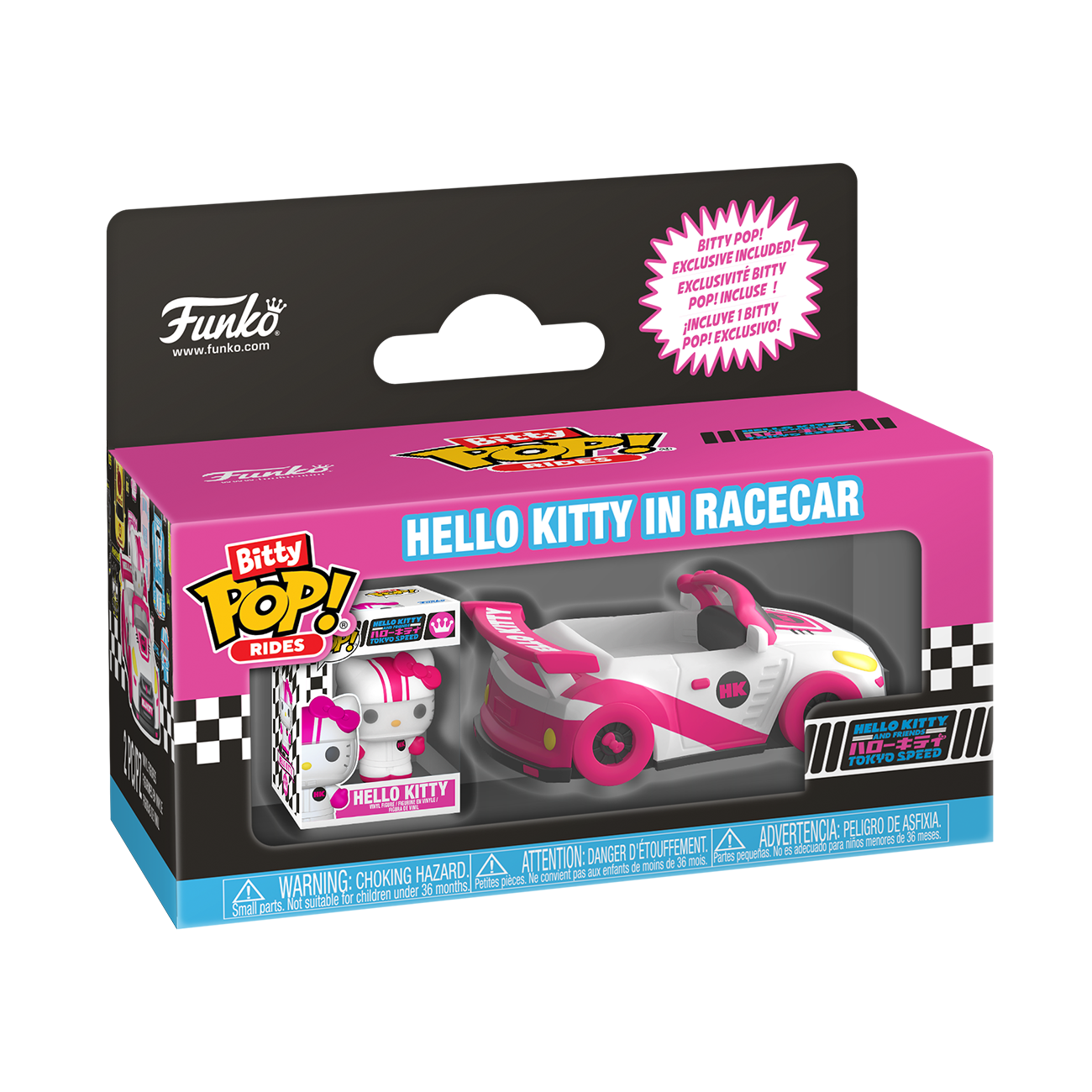 Bitty Pop! Rides Hello Kitty in Racecar - Image 2