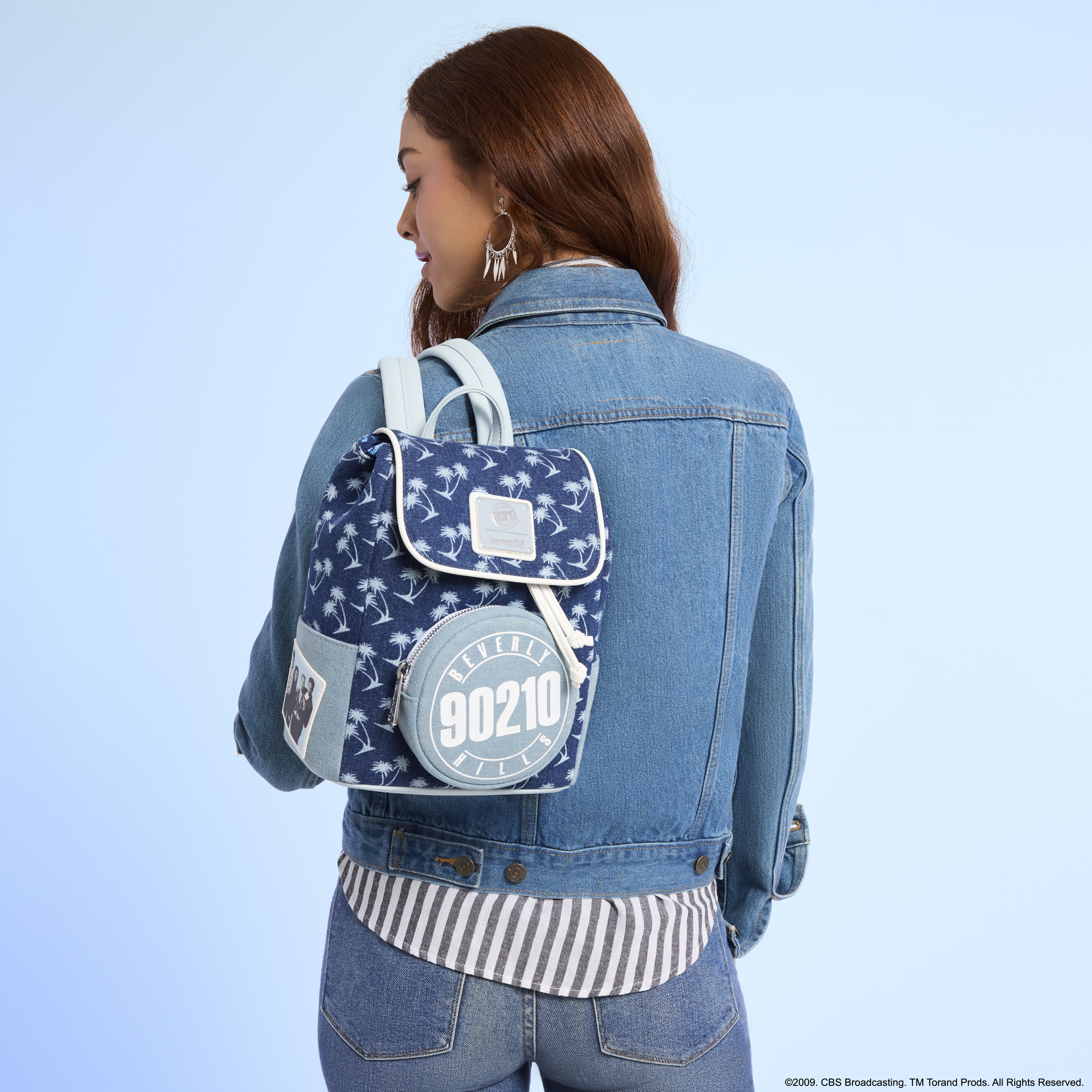 Beverly Hills, 90210 Exclusive Drawstring Mini Backpack - Image 3