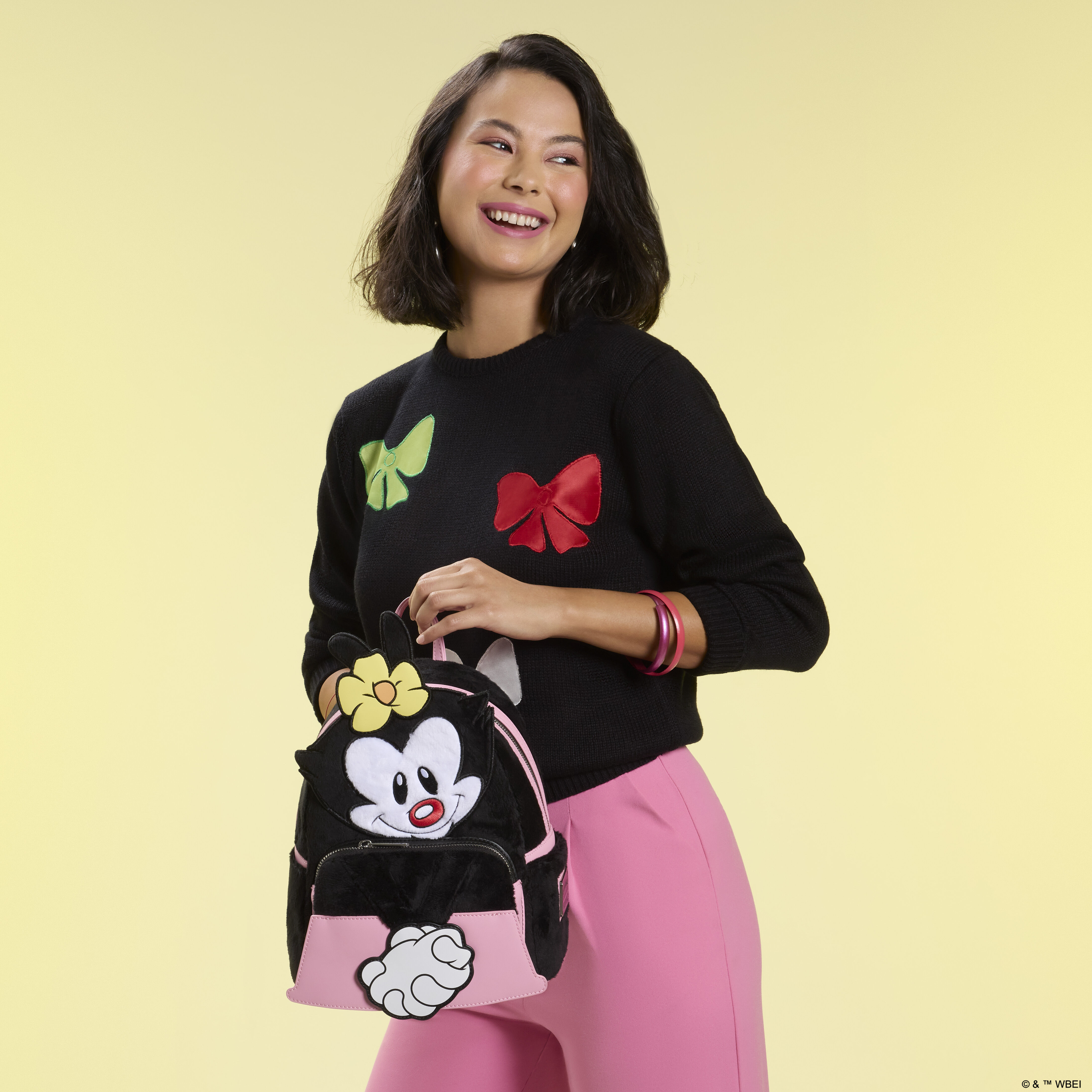 Animaniacs Exclusive Dot Warner Cosplay Plush Mini Backpack - Image 2