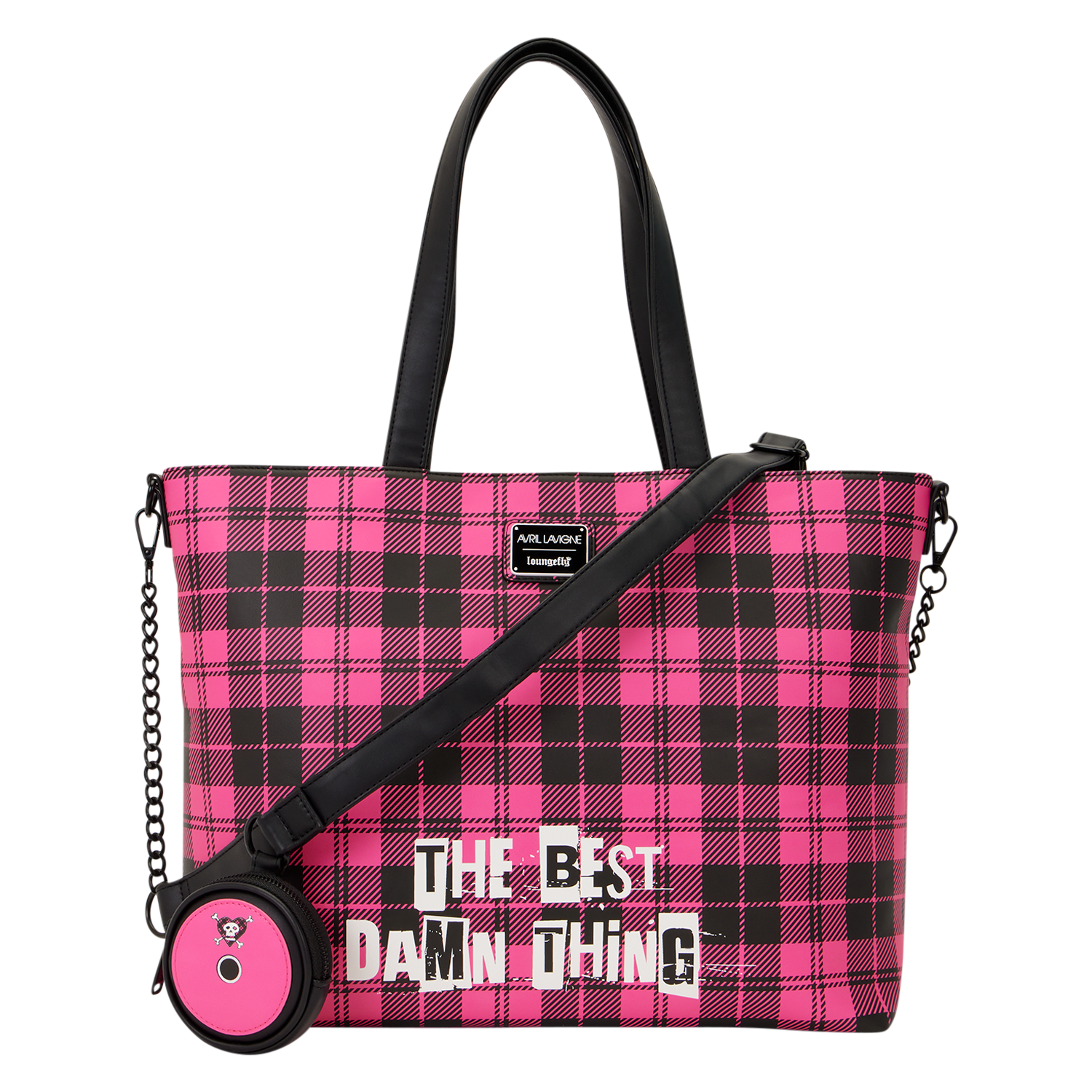 Avril Lavigne Logo Tote Crossbody Bag with Coin Bag - Image 6