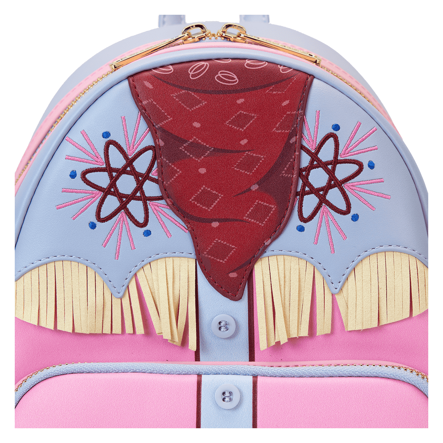 Back To The Future 40th Anniversary Marty McFly Western Cosplay Mini Backpack - Image 6