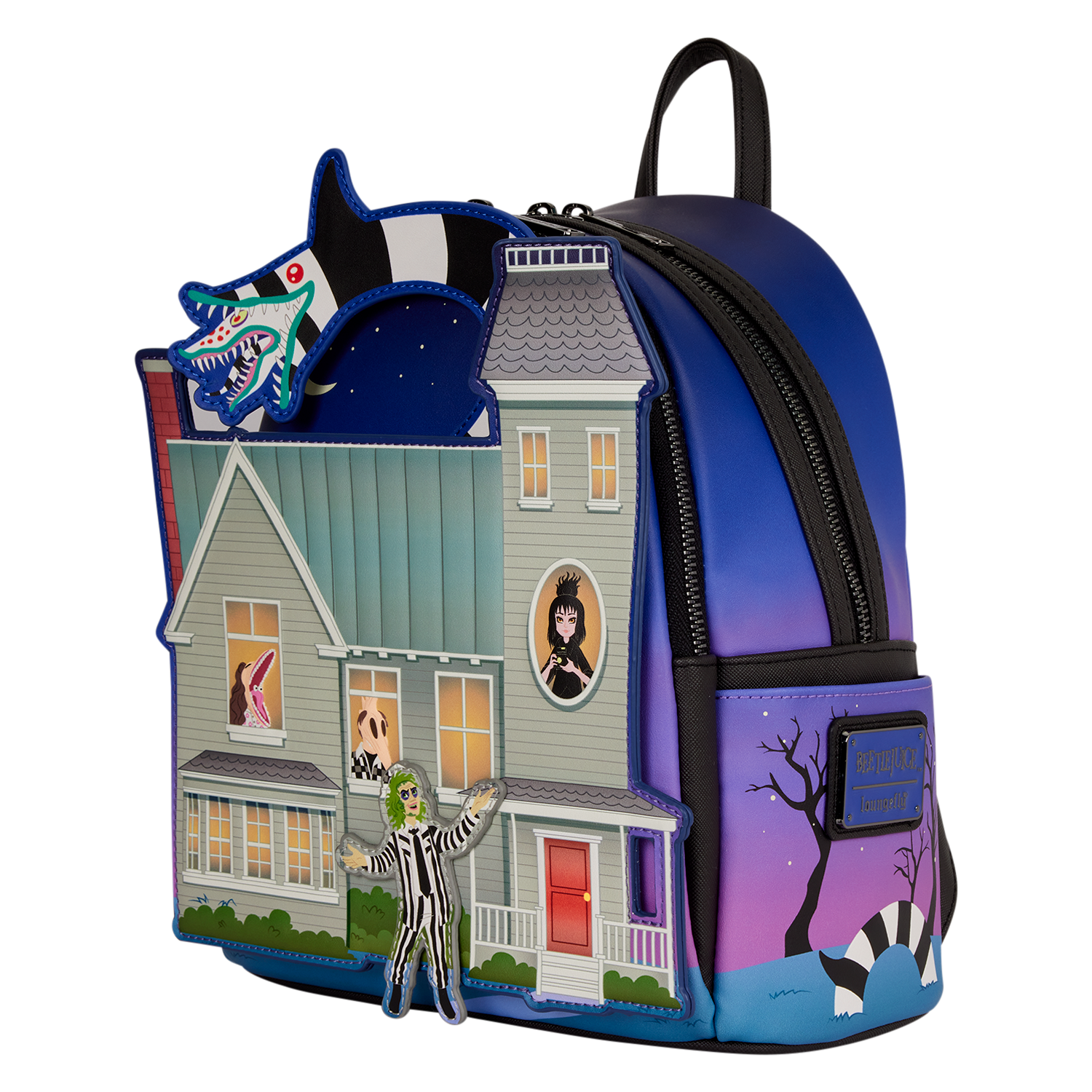 Beetlejuice Deetz House Glow Mini Backpack - Image 5