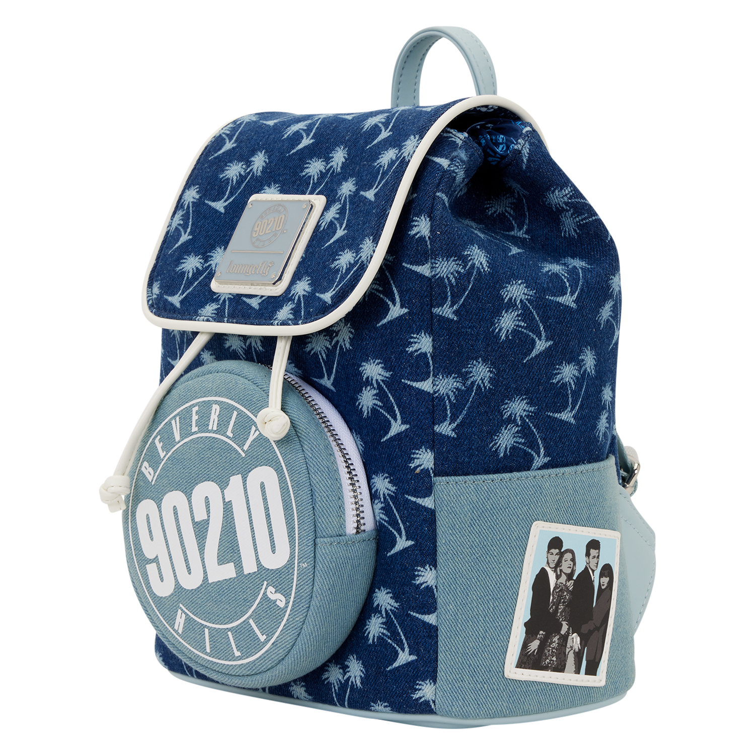 Beverly Hills, 90210 Exclusive Drawstring Mini Backpack - Image 4