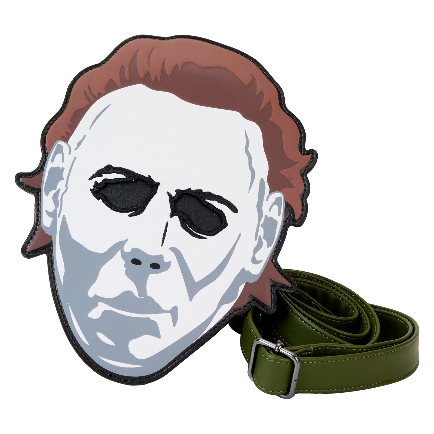 Halloween Michael Myers Mask Glow Crossbody Bag
