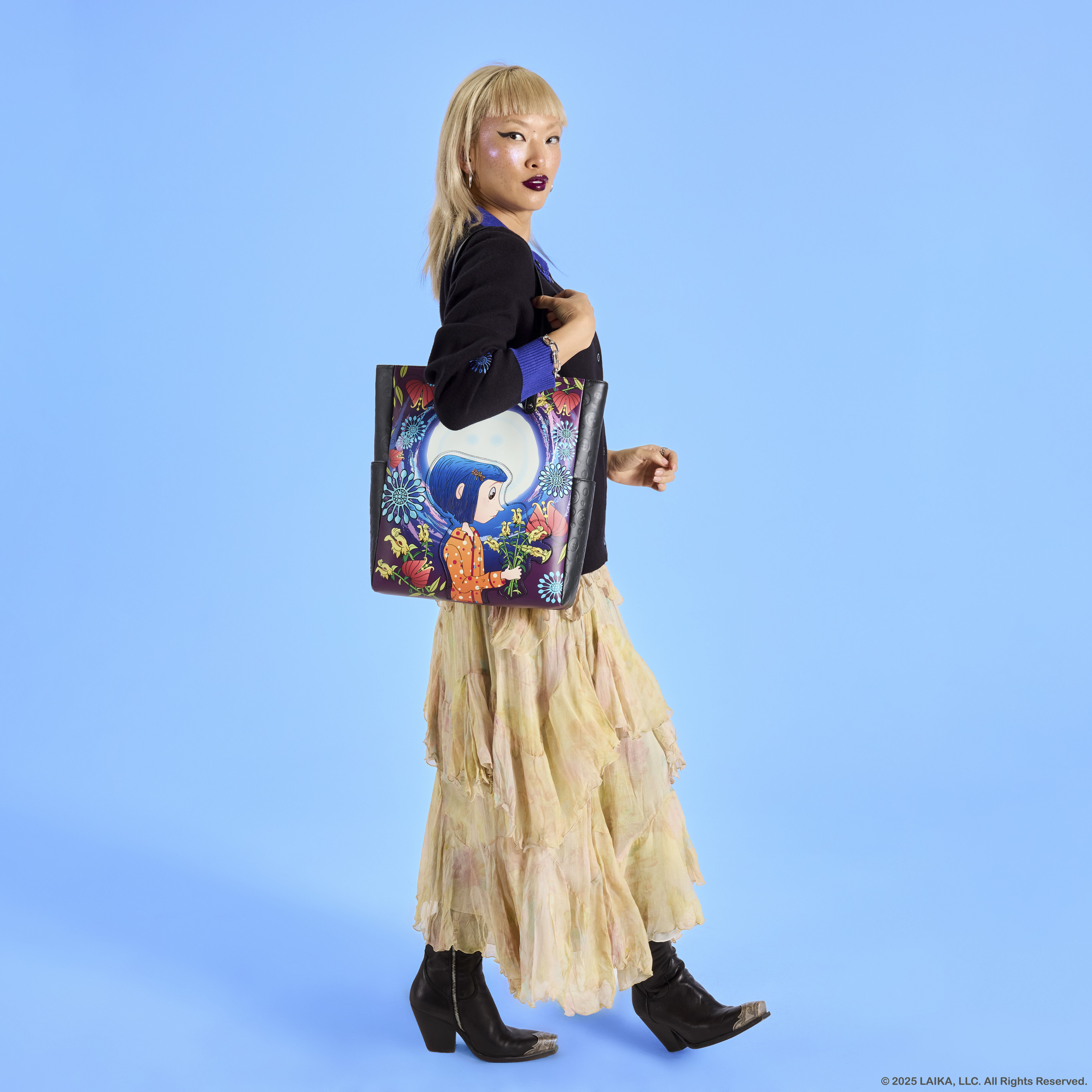 Coraline Garden Glow Tote Bag - Image 2