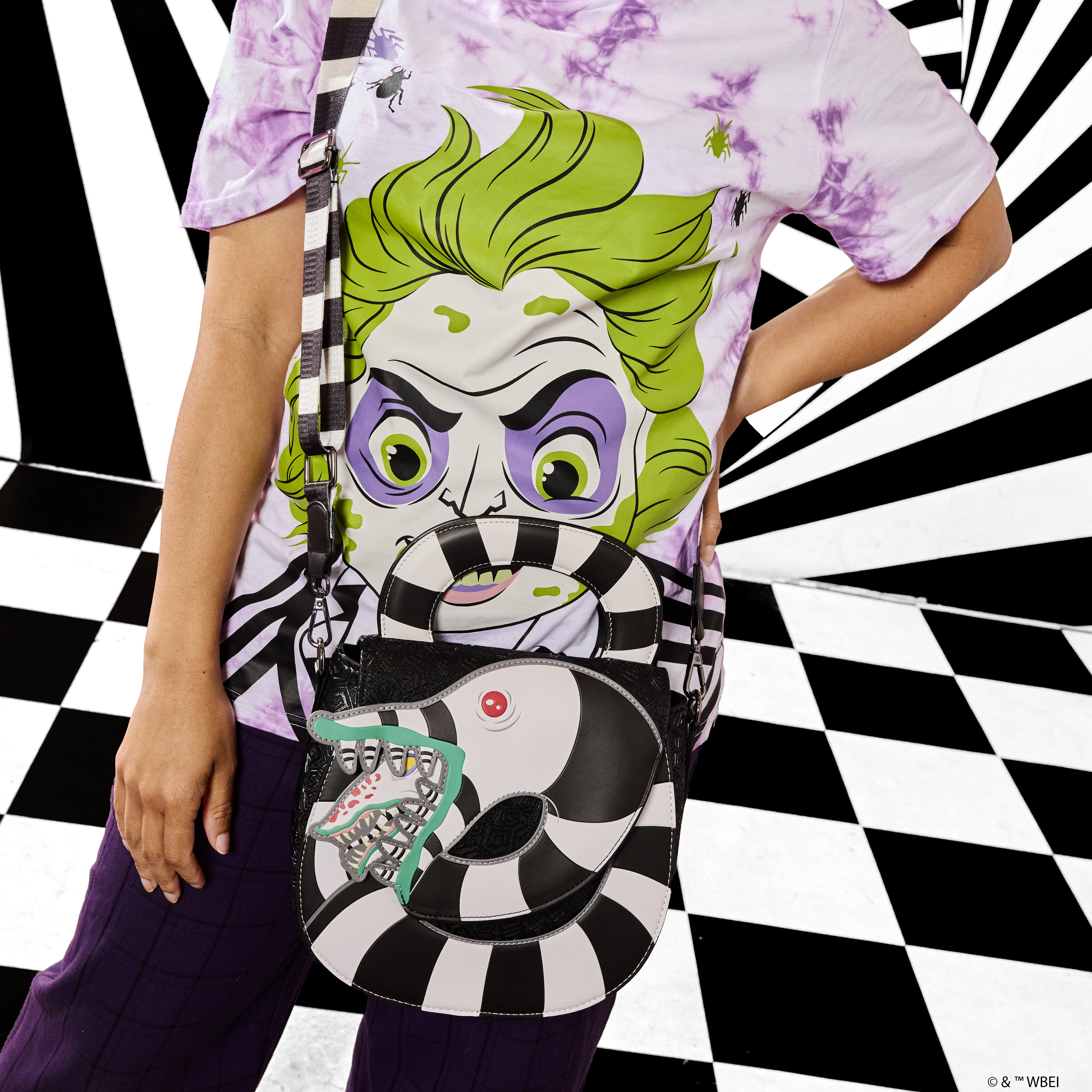 Beetlejuice Sandworm Crossbody Bag - Image 2