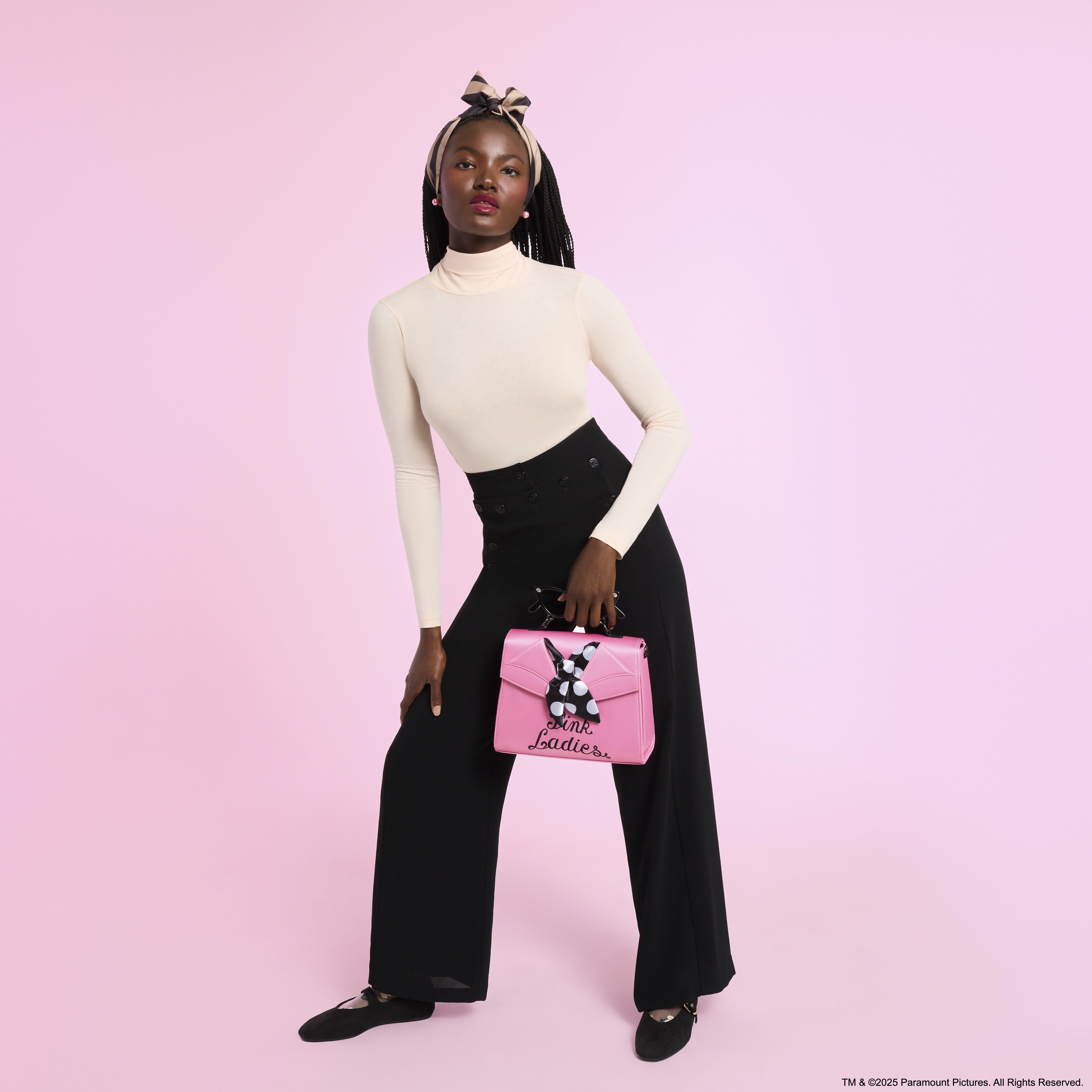 Grease Pink Ladies Crossbody Bag - Image 2