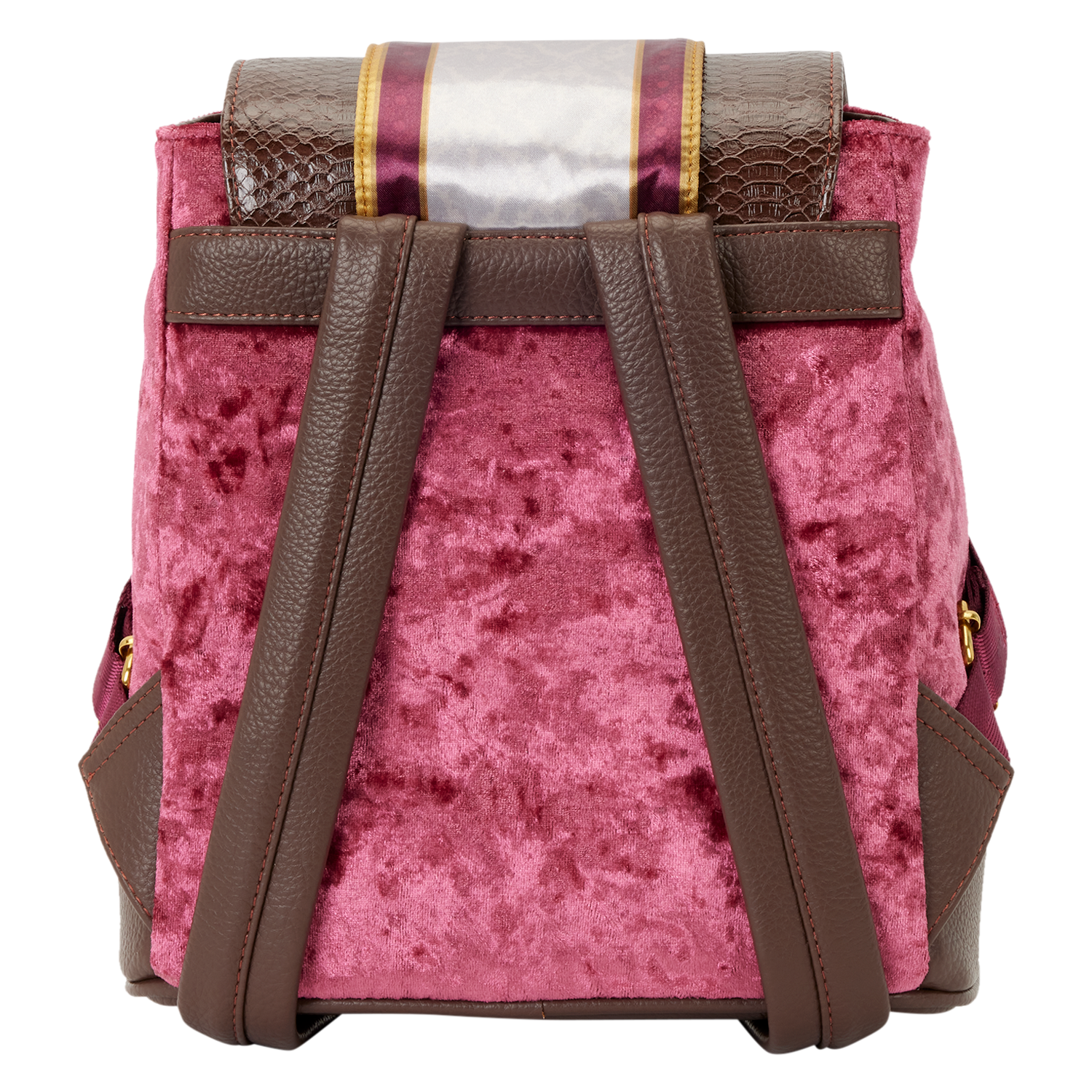 Exclusive Harry Potter Gryffindor Banner Velvet Mini Backpack - Image 5
