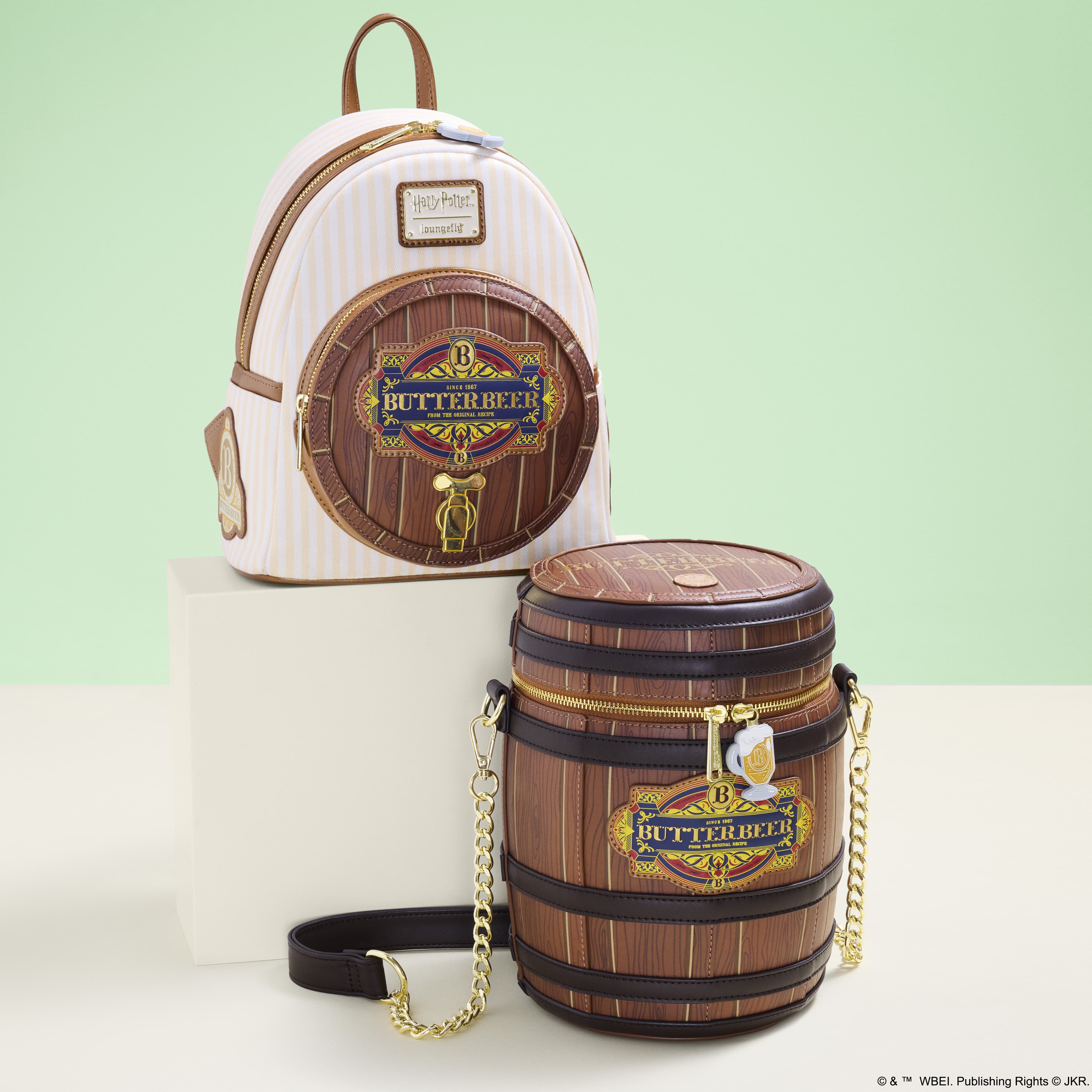 Harry Potter Butterbeer Barrel Scented Mini Backpack - Image 3