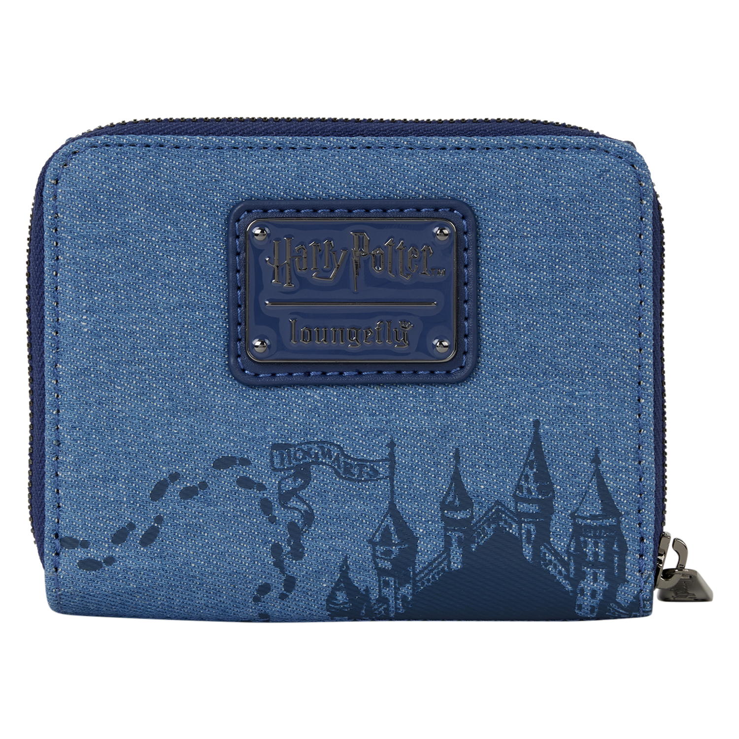 Harry Potter Hogwarts Denim Tri-fold Wallet - Image 4