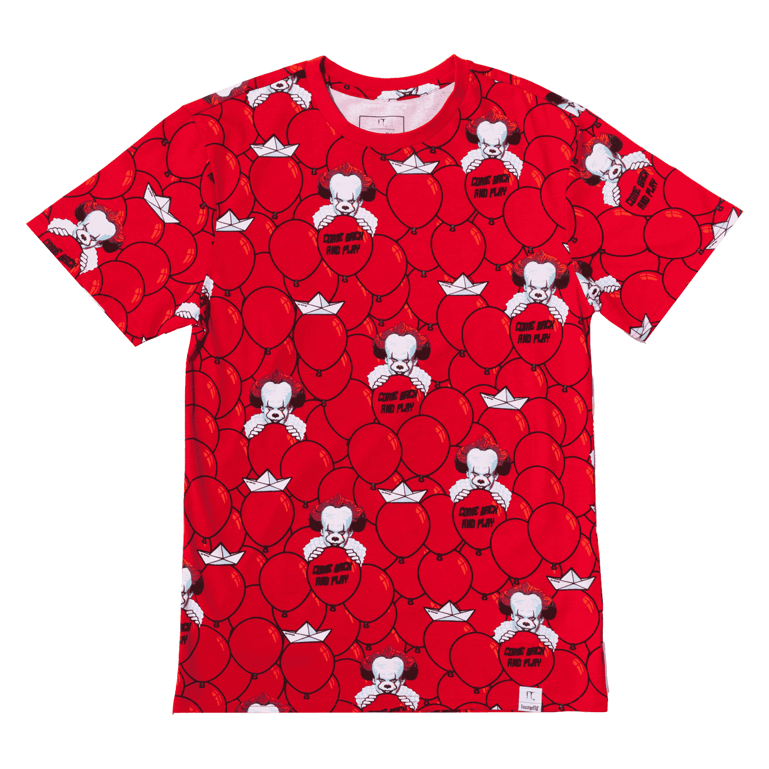 It Pennywise Red Balloon Unisex Tee - Image 3