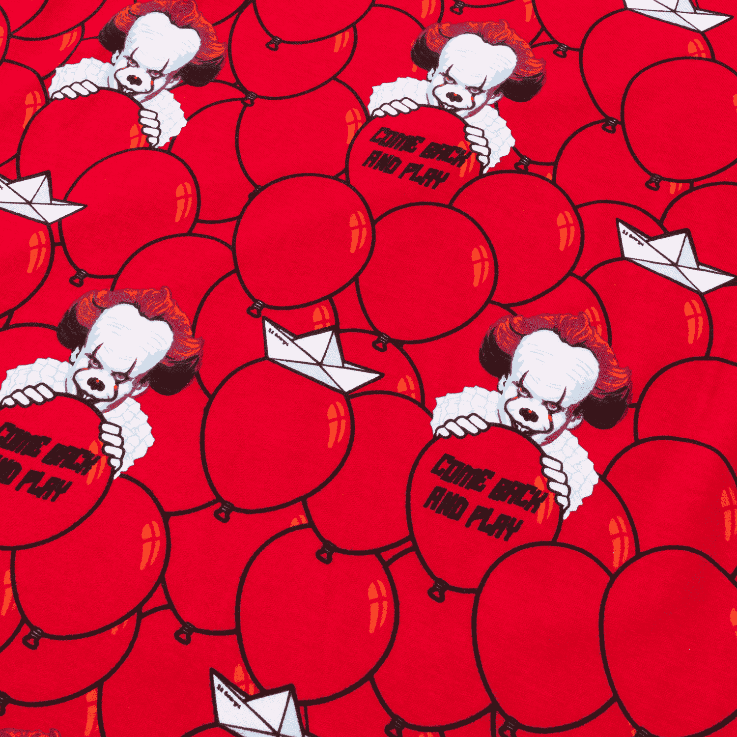 It Pennywise Red Balloon Unisex Tee - Image 6