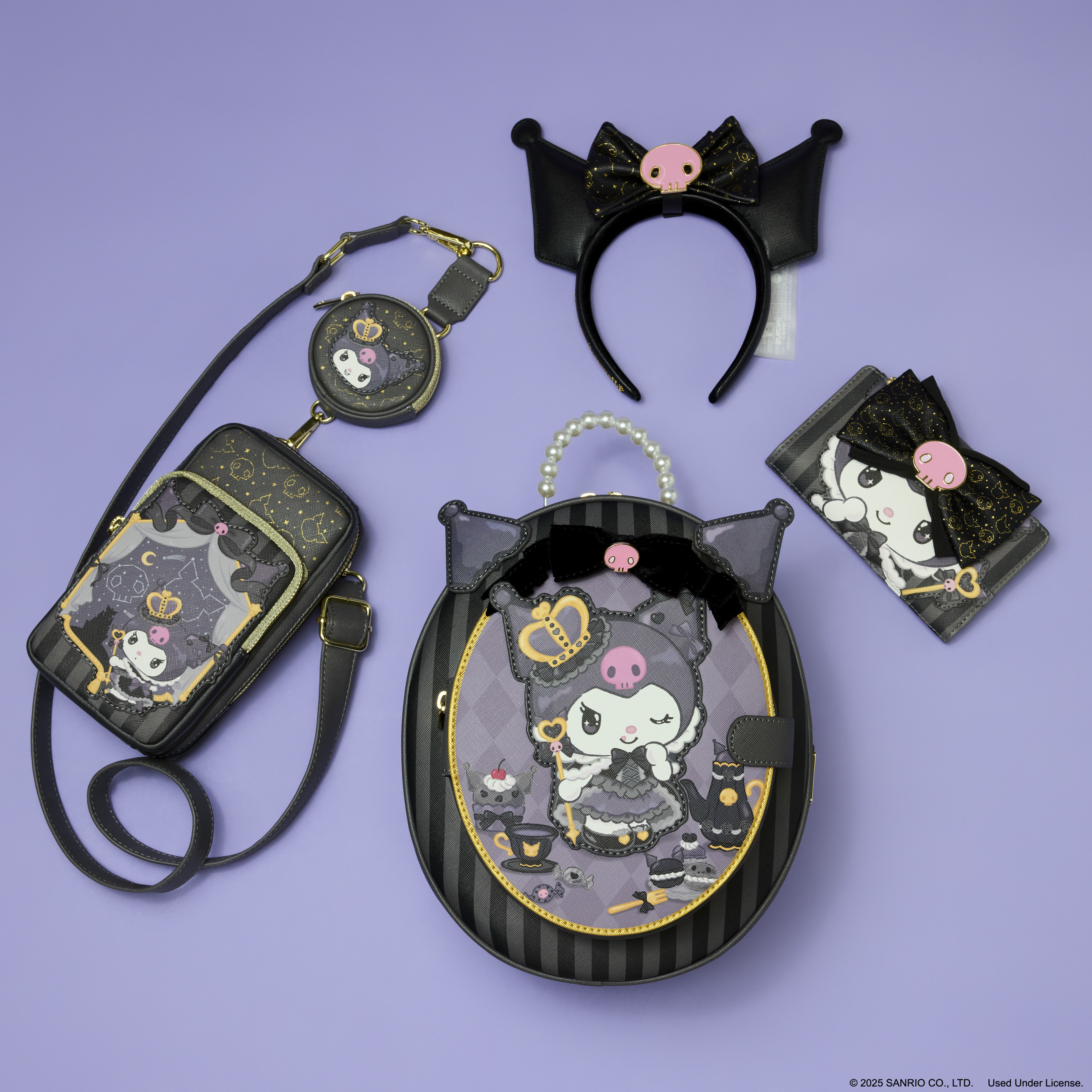 Sanrio Kuromi 20th Anniversary Flap Wallet - Image 3