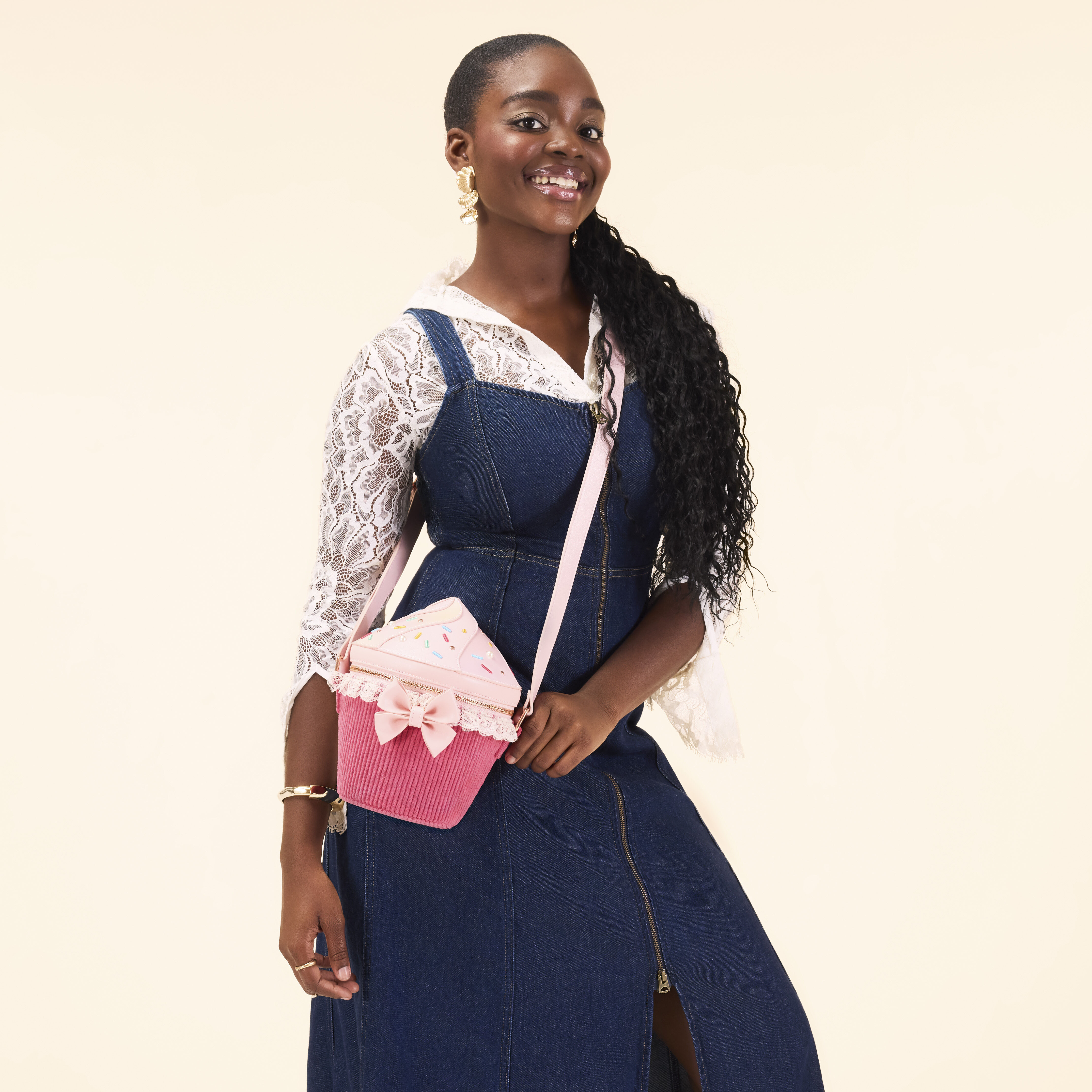 Loungefly Figural Cupcake Crossbody Bag - Image 2