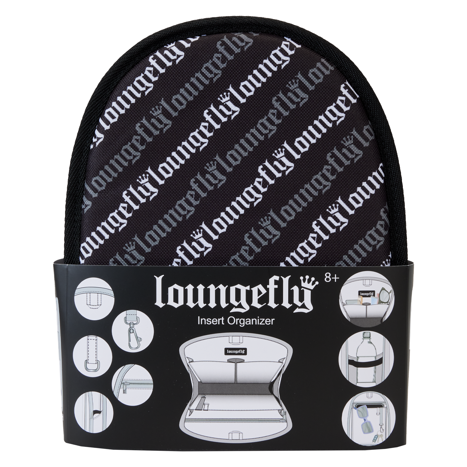 Loungefly Mini Backpack Bag Organizer Insert