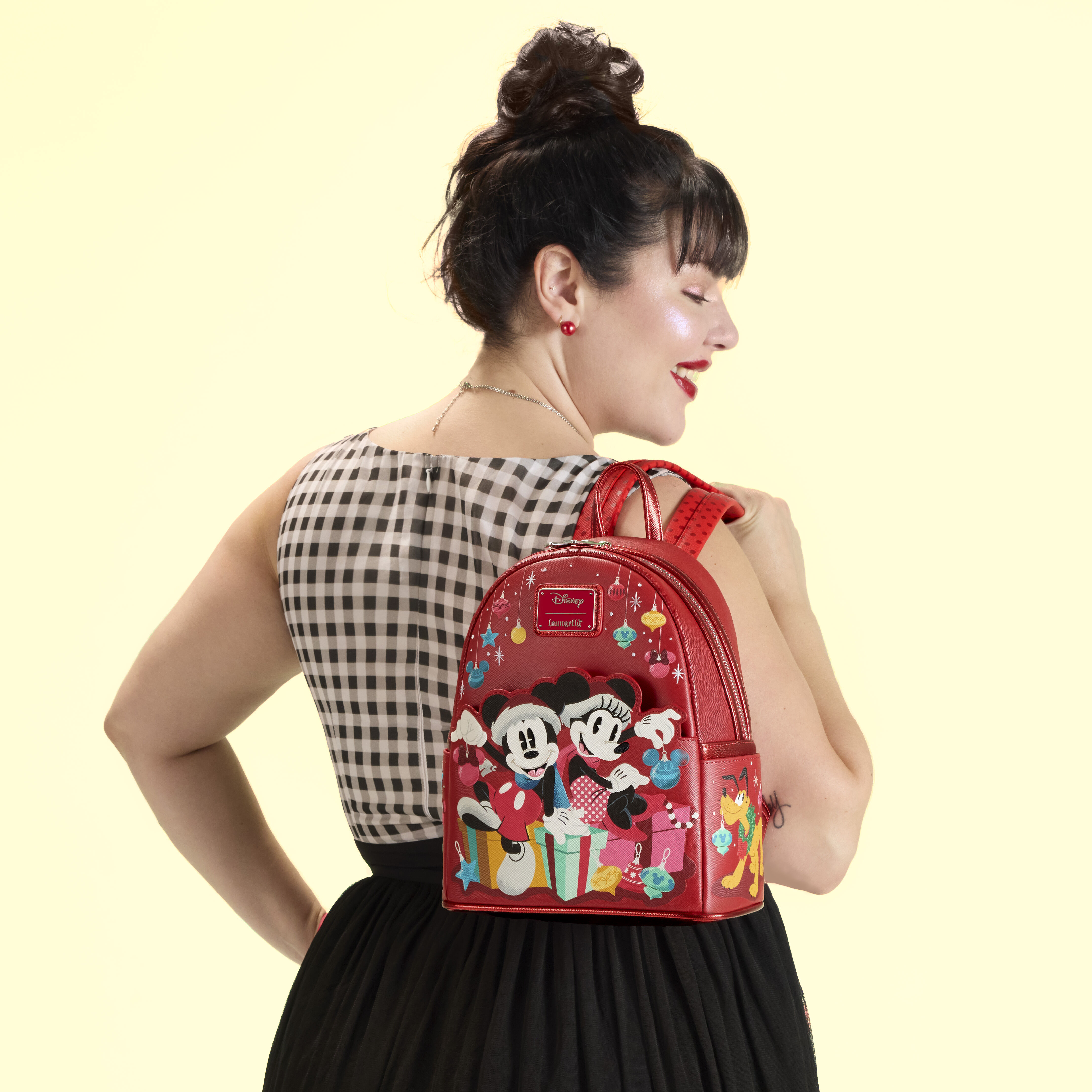 Mickey & Friends Exclusive Holiday Ornaments Mini Backpack - Image 2