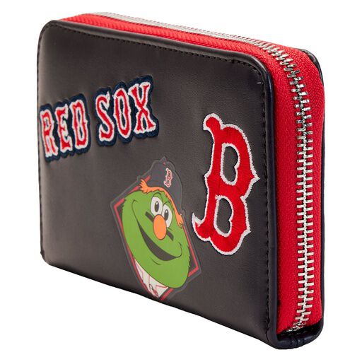 MLB Boston Red Sox Patches Zip Around Wallet - Image 3