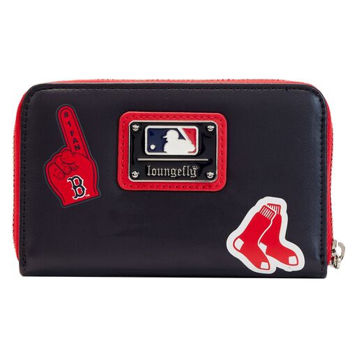 MLB Boston Red Sox Patches Zip Around Wallet - Image 4