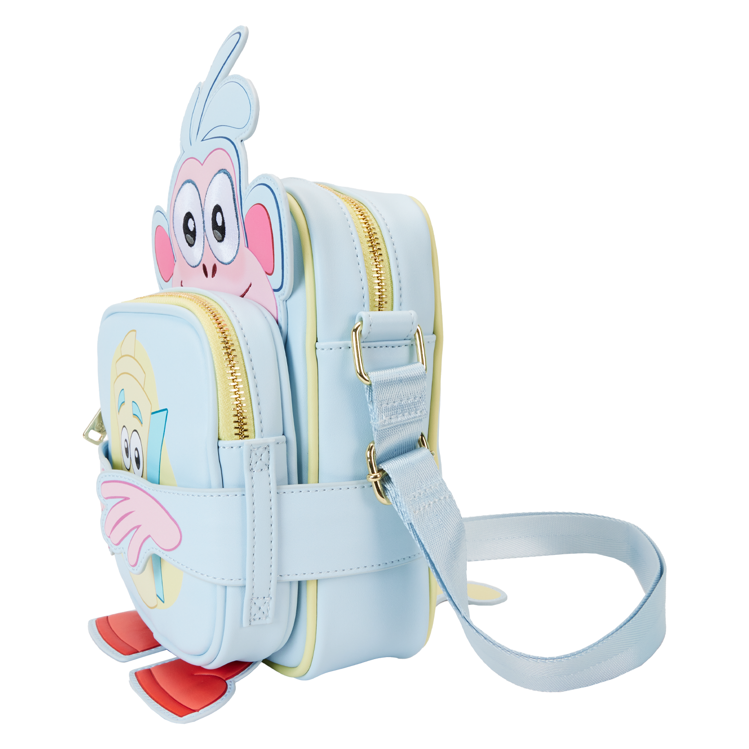 Dora the Explorer Boots Crossbuddies Cosplay Crossbody Bag with Coin Bag - Image 3