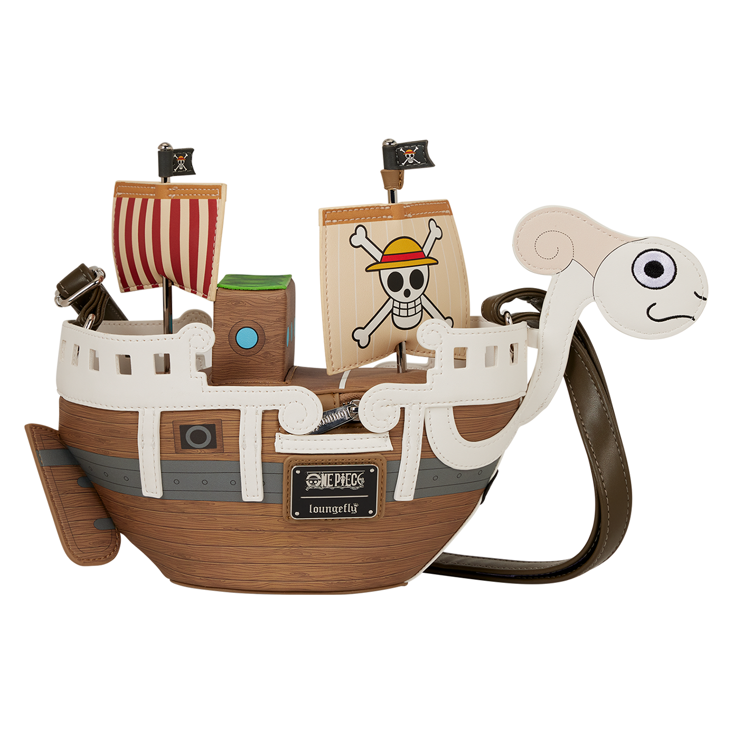 SDCC Limited Edition One Piece Going Merry Figural Crossbody Bag - Image 6