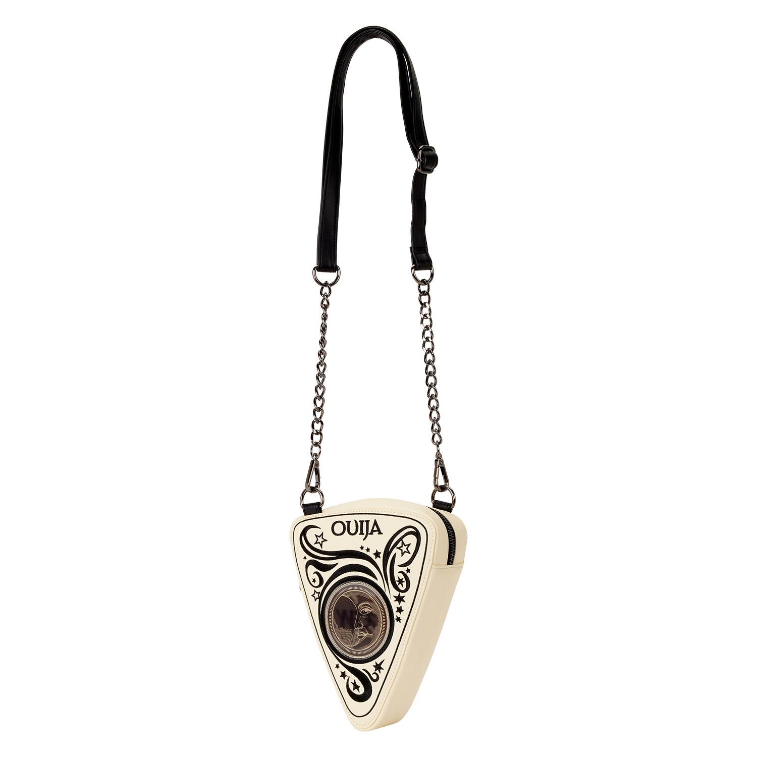 Ouija Planchette Lenticular Glow Figural Crossbody Bag - Image 3
