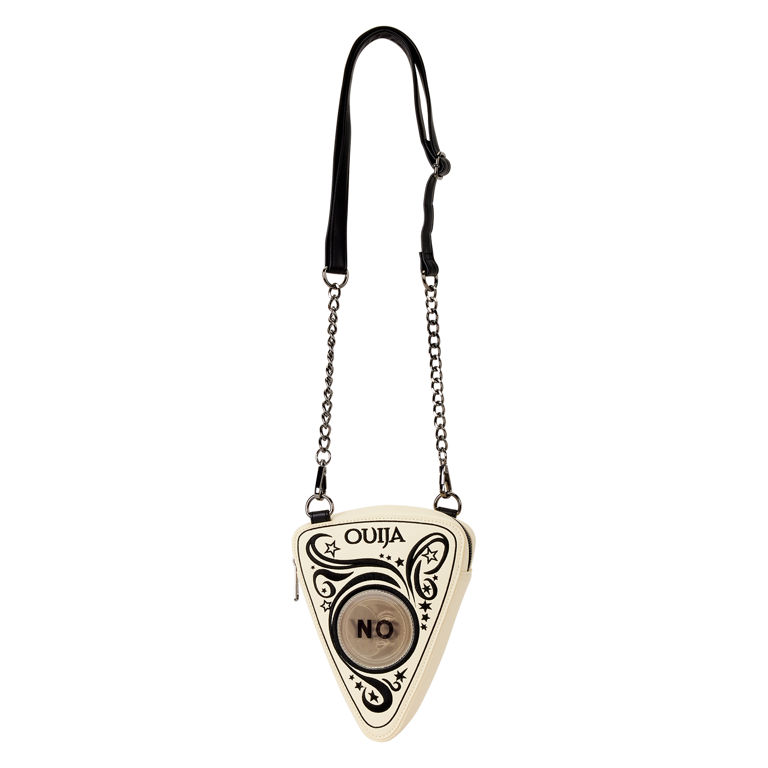 Ouija Planchette Lenticular Glow Figural Crossbody Bag - Image 4