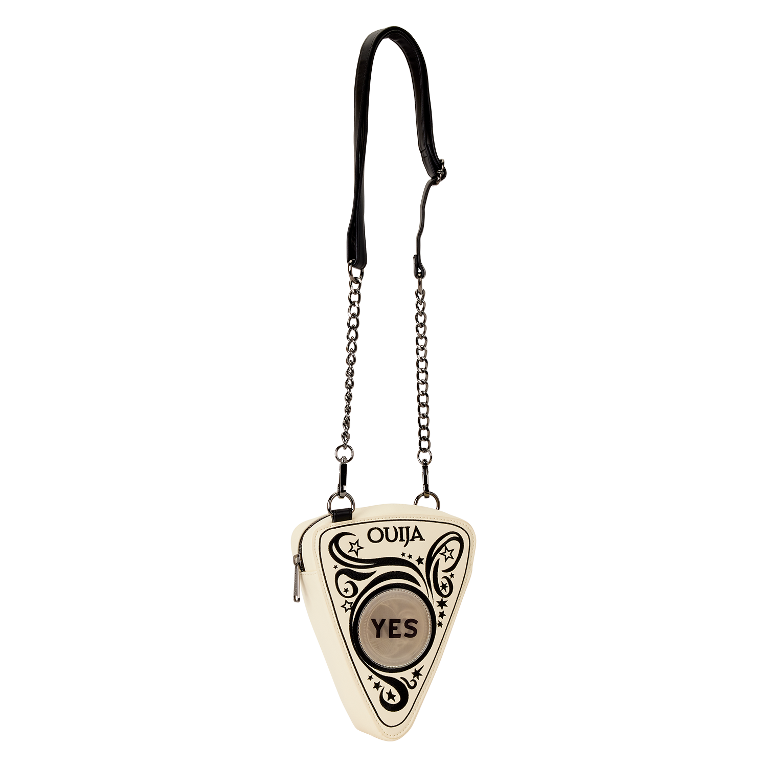 Ouija Planchette Lenticular Glow Figural Crossbody Bag - Image 5