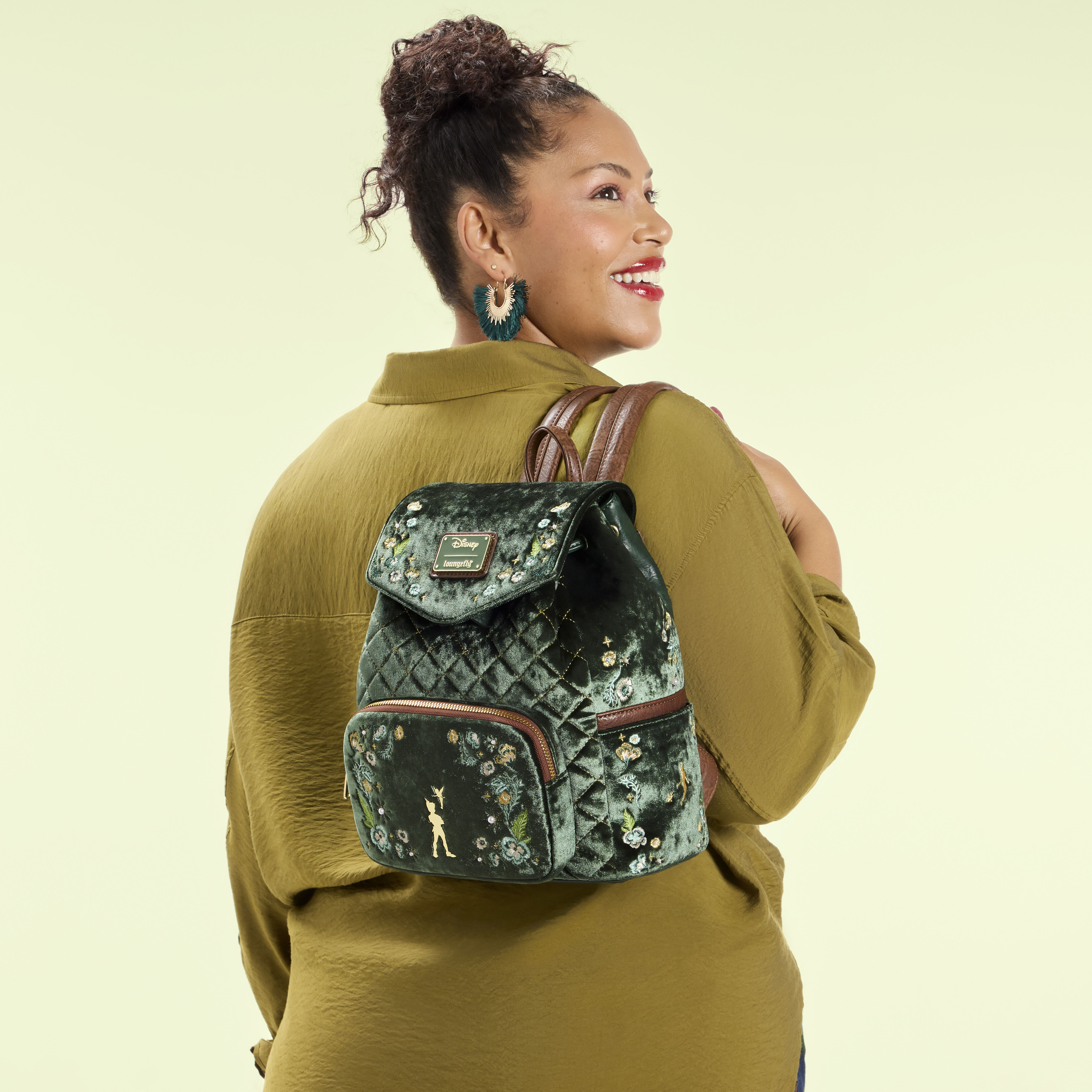 Peter Pan Exclusive Quilted Texture Mini Backpack - Image 3