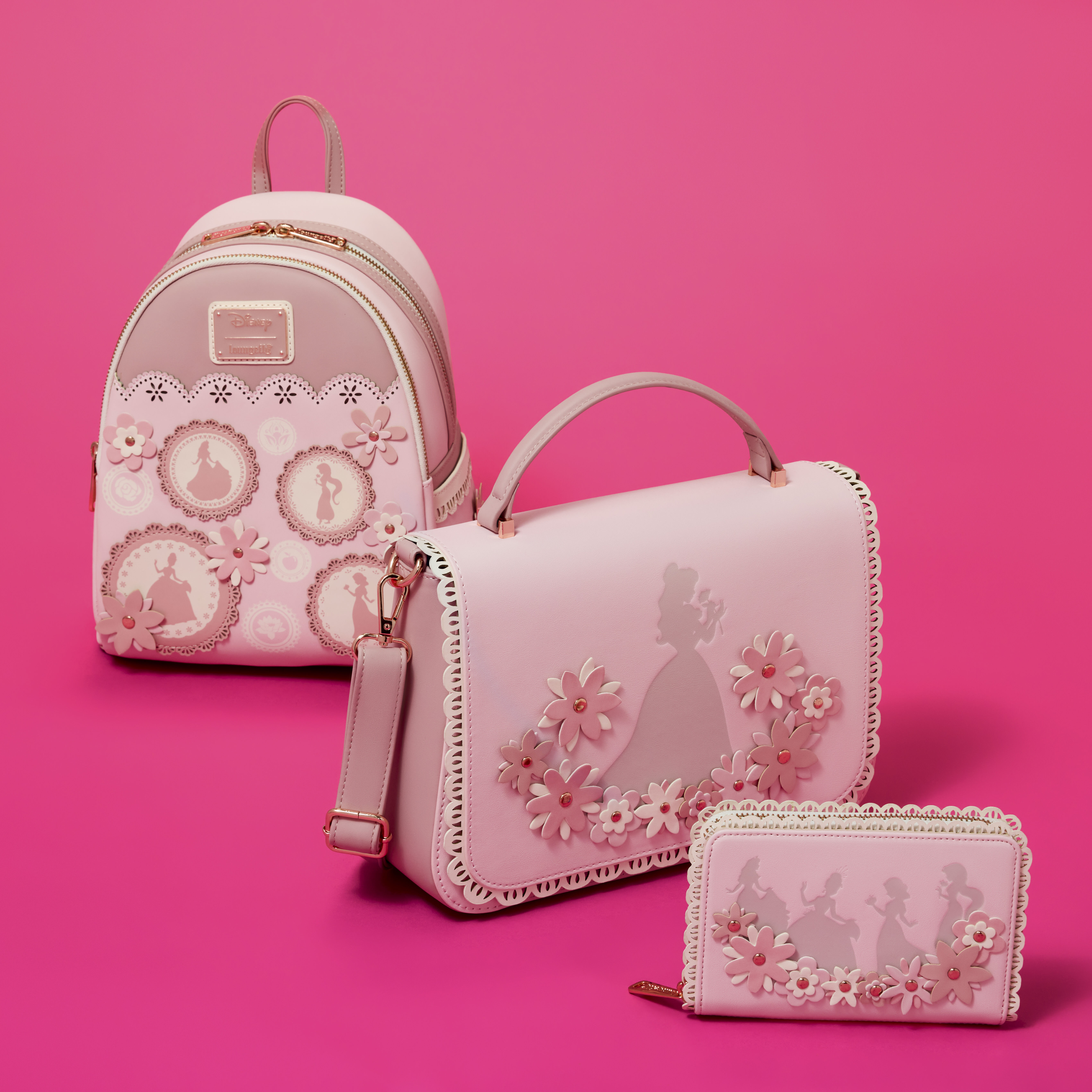 Disney Princess Floral Lace Mini Backpack - Image 2