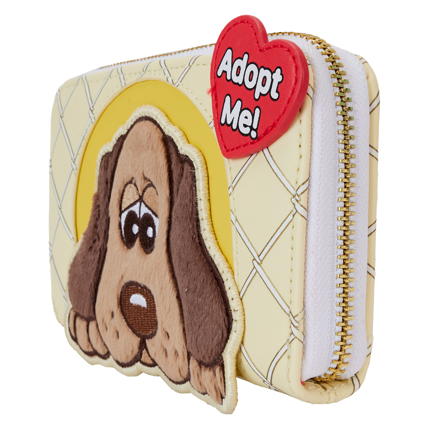 Pound Puppies 40th Anniversary Plush Zip Around Wallet - Image 4