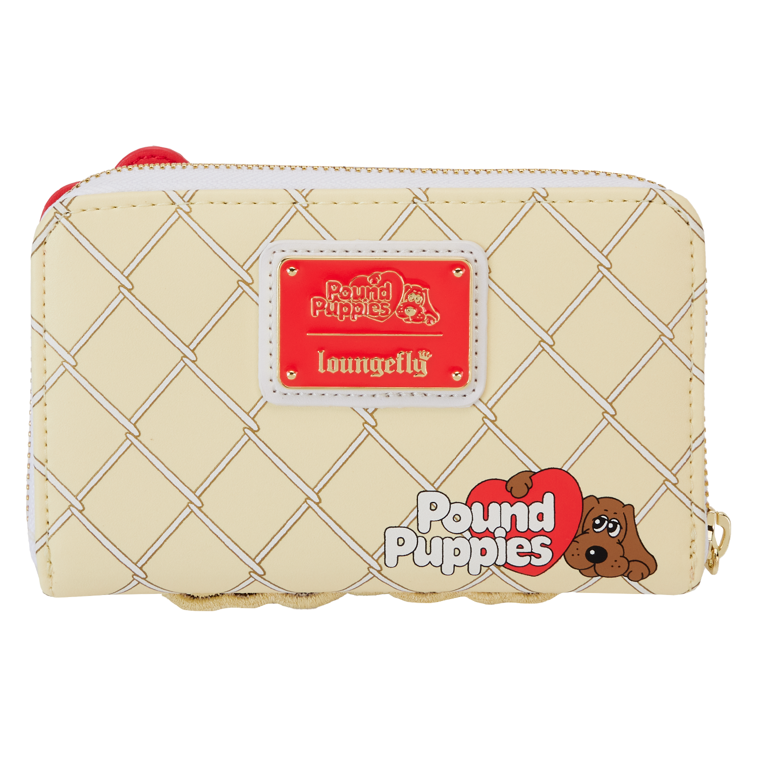 Pound Puppies 40th Anniversary Plush Zip Around Wallet - Image 6