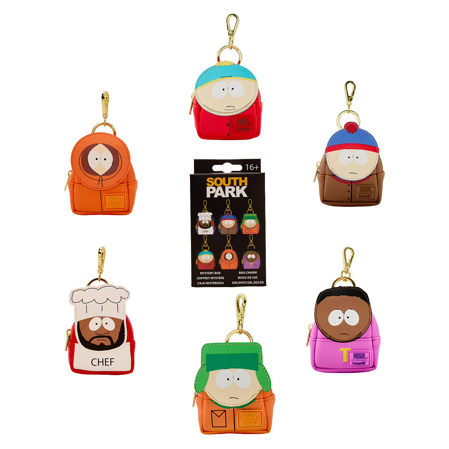 South Park Mystery Mini Backpack Keychain Charm