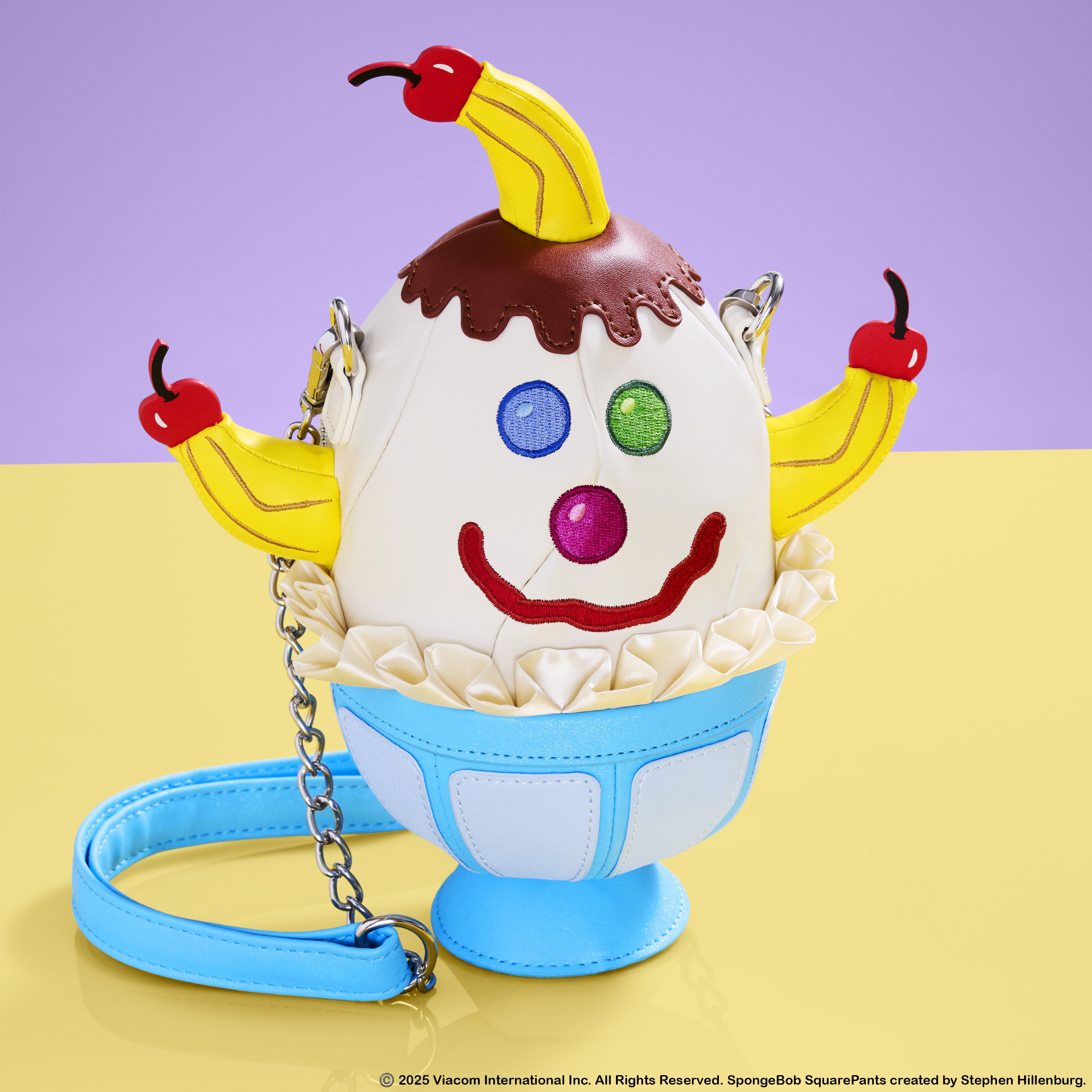 SpongeBob Squarepants Goofy Goober Ice Cream Sundae Figural Crossbody Bag - Image 2