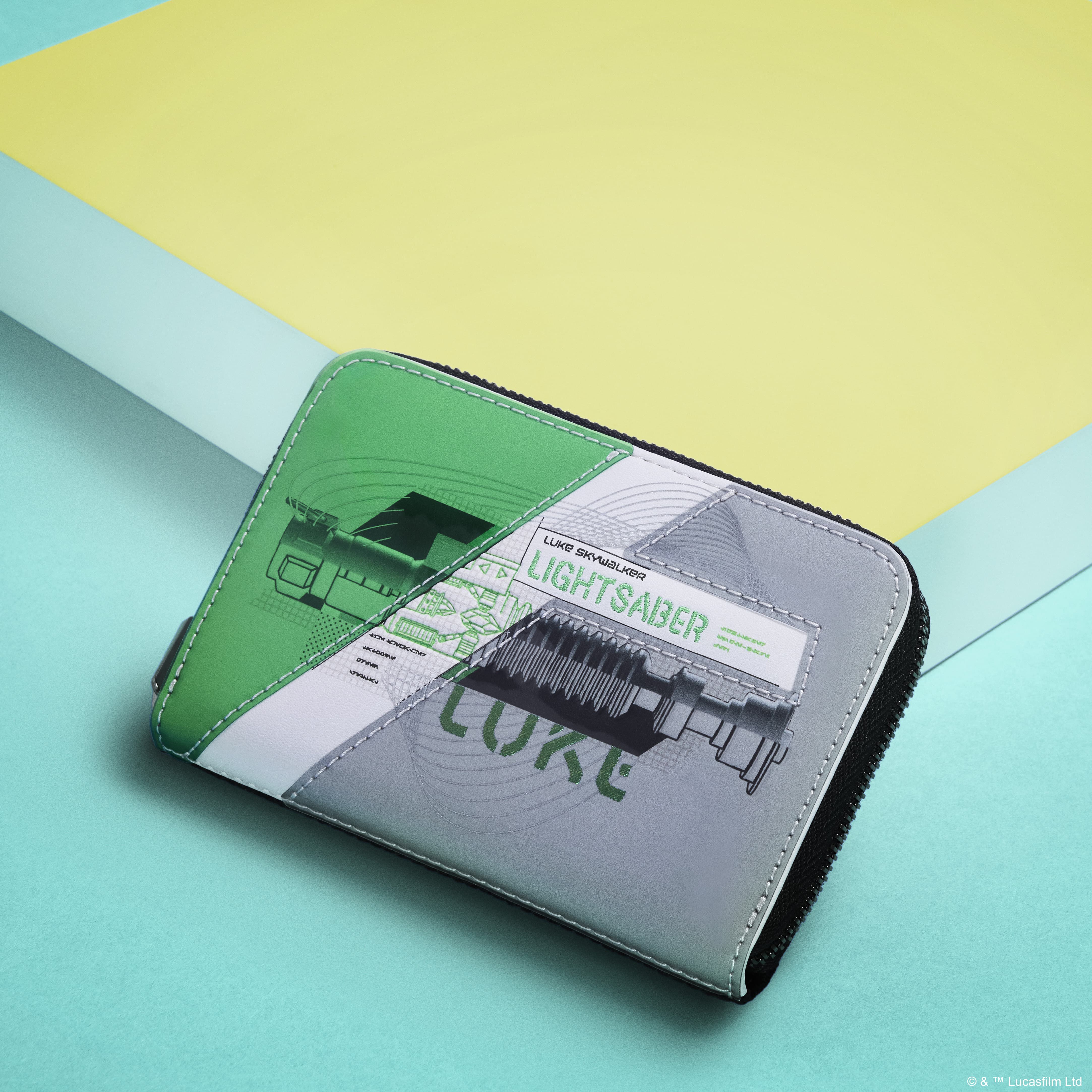 Star Wars: The Power of the Force Lightsaber Zip Around Wallet - Image 2