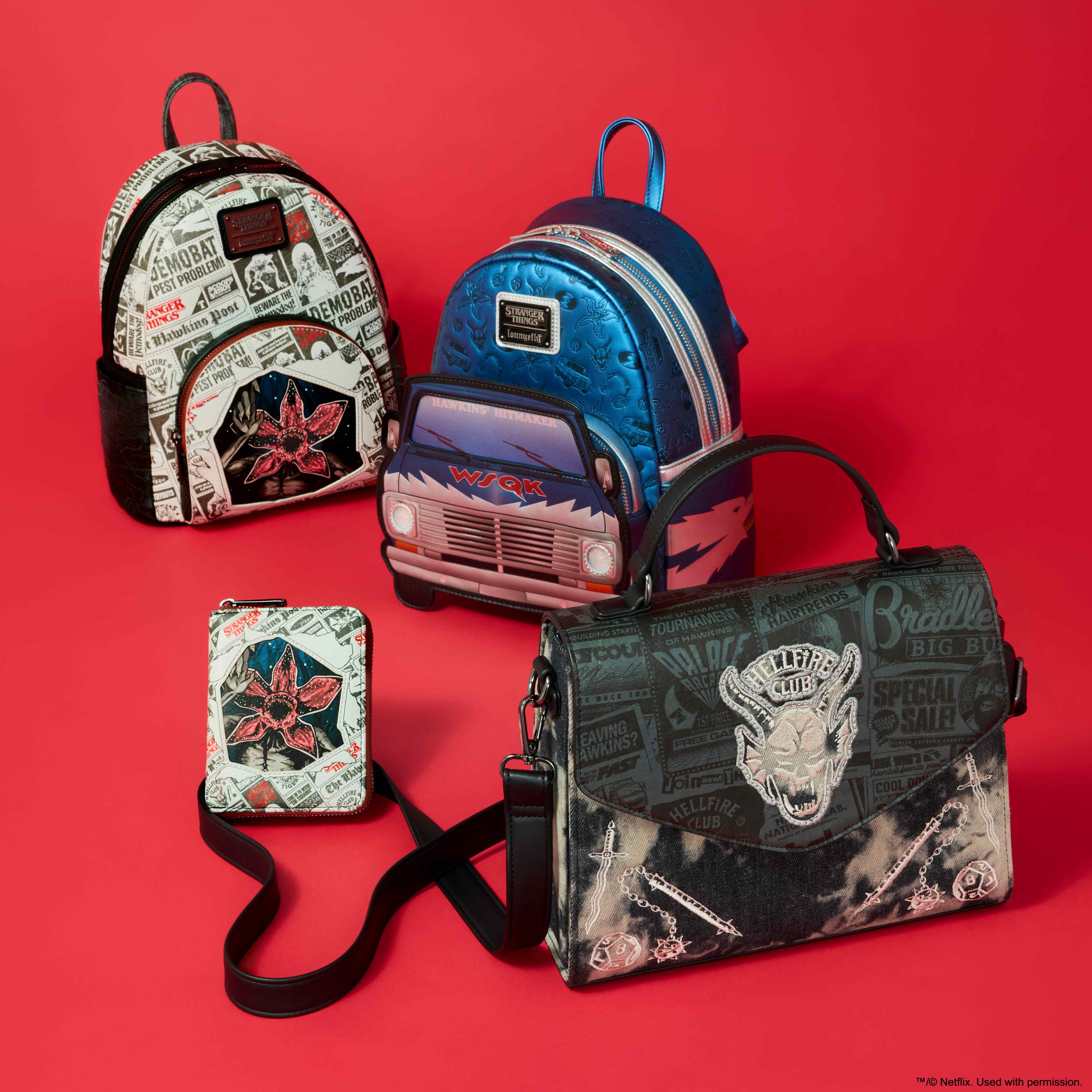 Stranger Things 5 Hellfire Club Crossbody Bag - Image 3