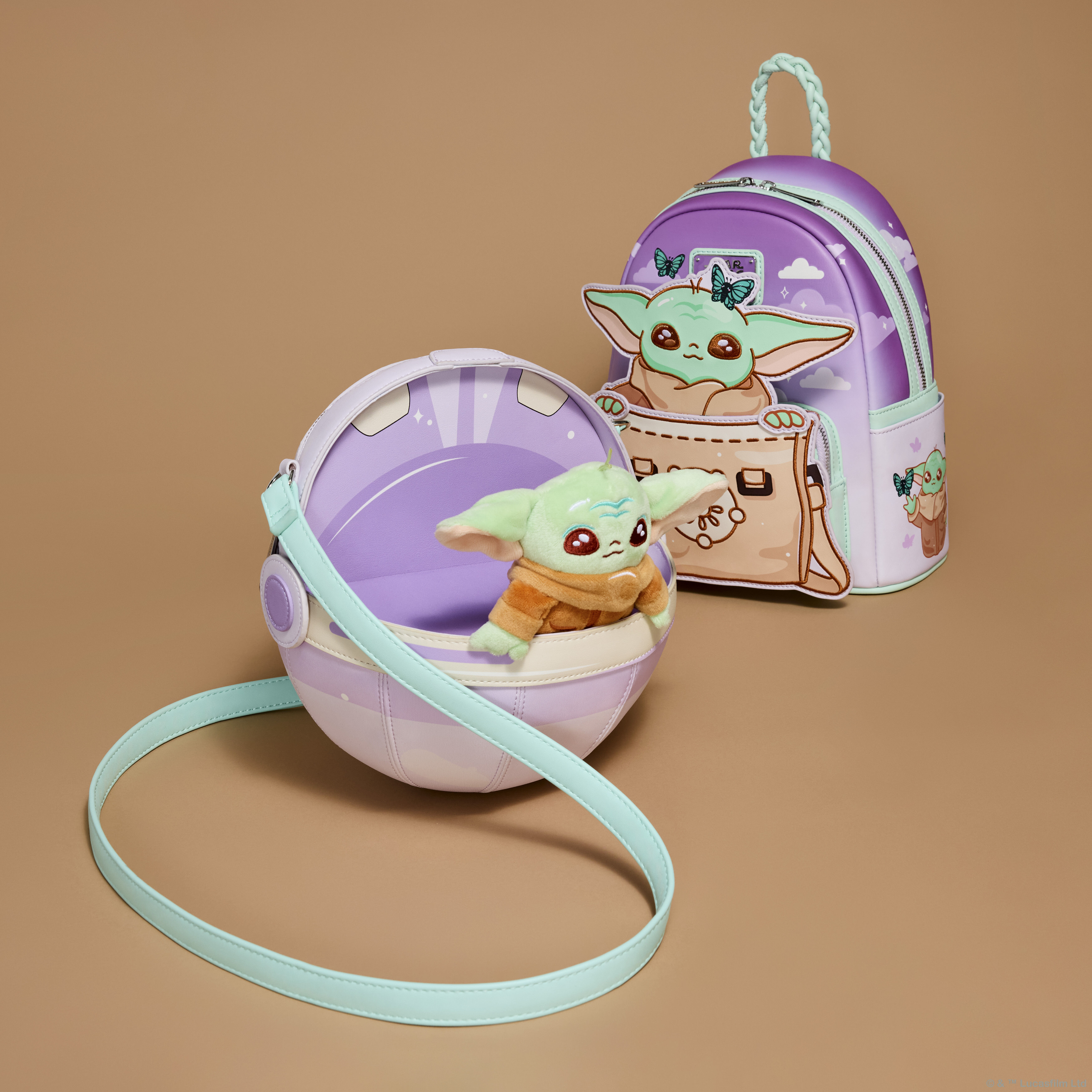 The Mandalorian Grogu Butterfly Mini Backpack - Image 4