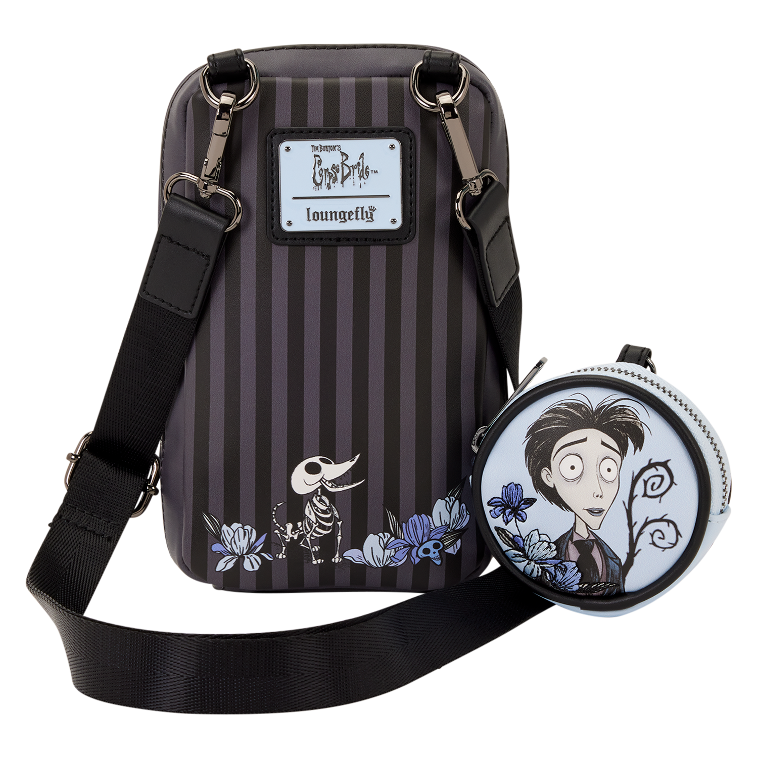 Corpse Bride Emily Sling Crossbody Bag with Coin Bag - Image 6