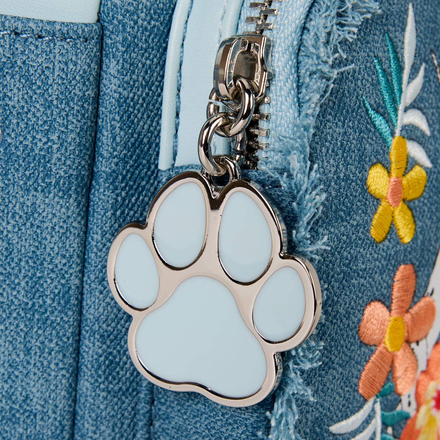 Disney Dogs & Cats Floral Fringe Mini Backpack - Image 8