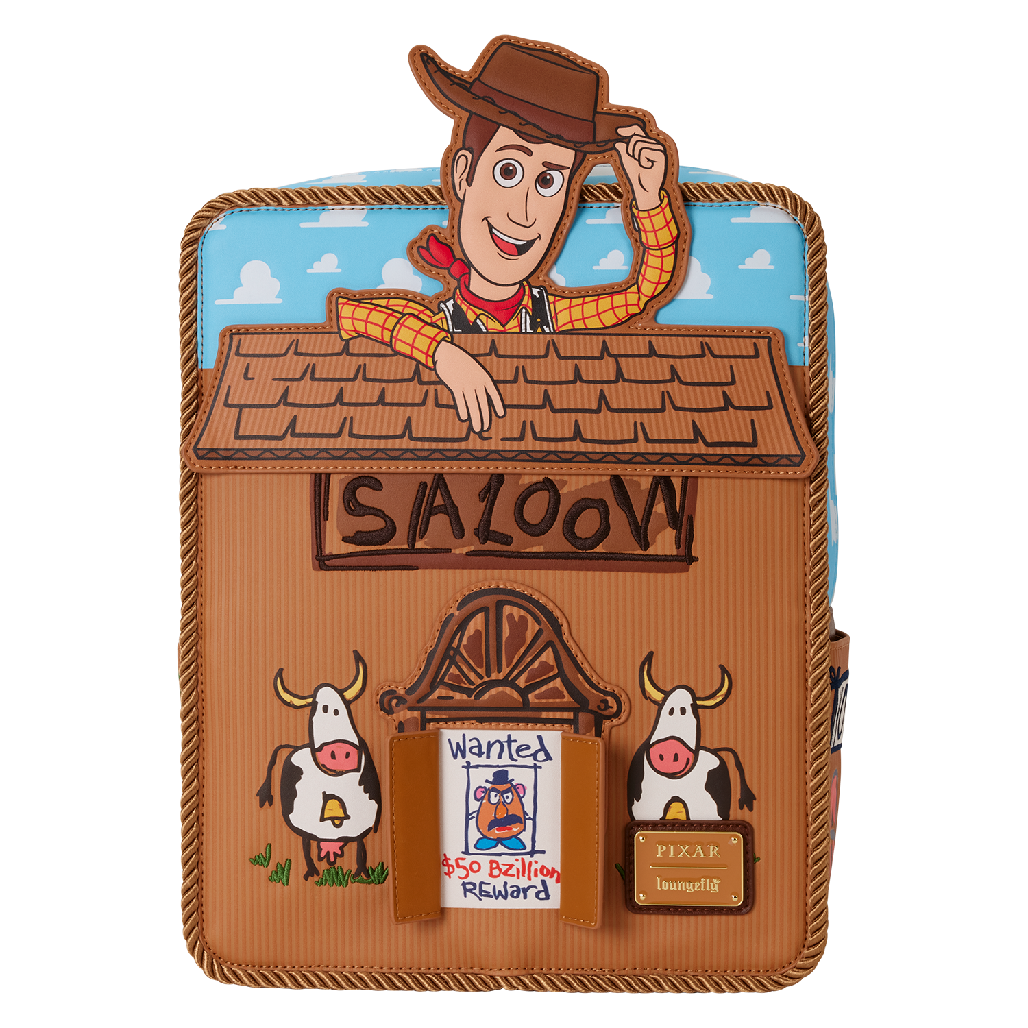 Toy Story 30th Anniversary Woody Saloon Mini Backpack - Image 4