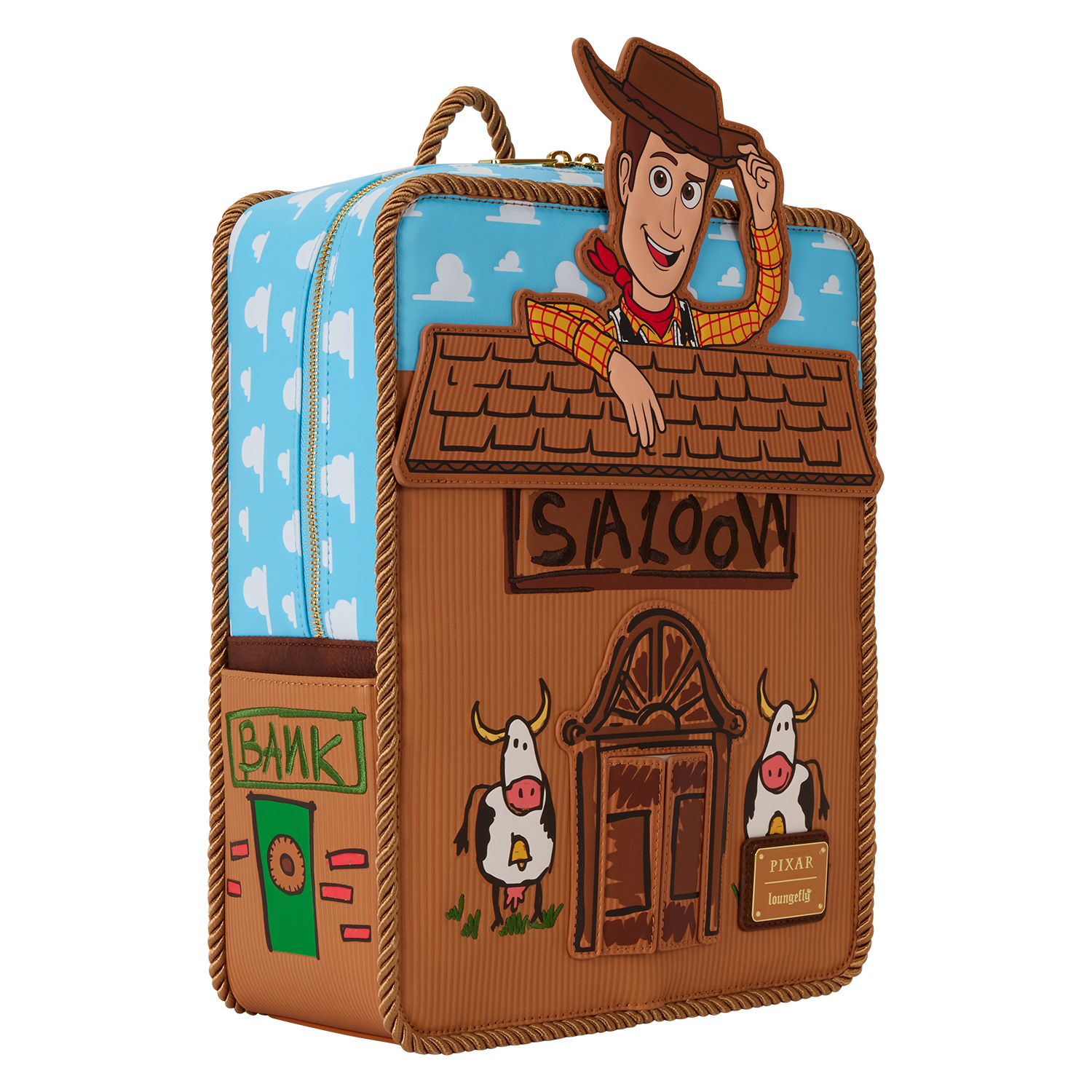 Toy Story 30th Anniversary Woody Saloon Mini Backpack - Image 6