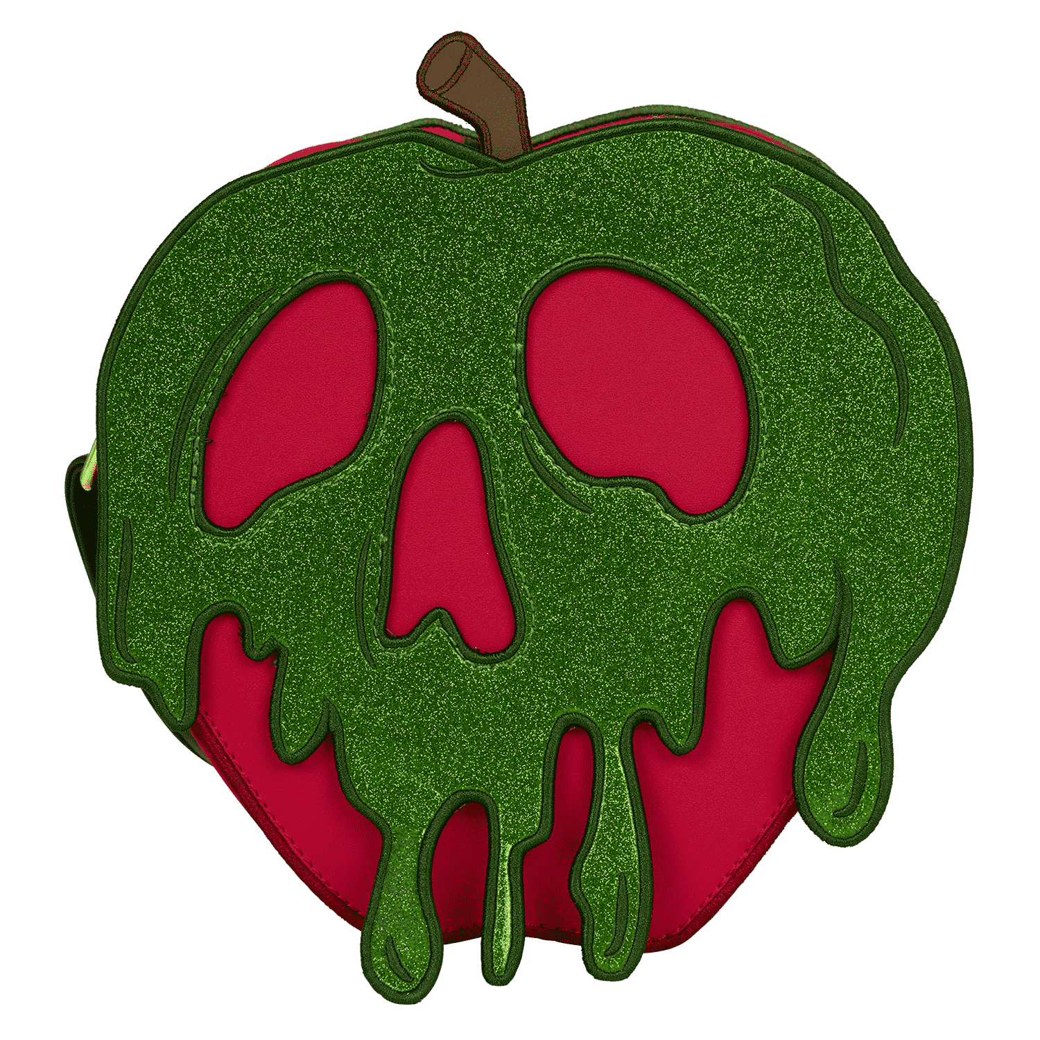 Snow White and the Seven Dwarfs Exclusive Evil Queen Poison Apple Glitter Crossbody Bag
