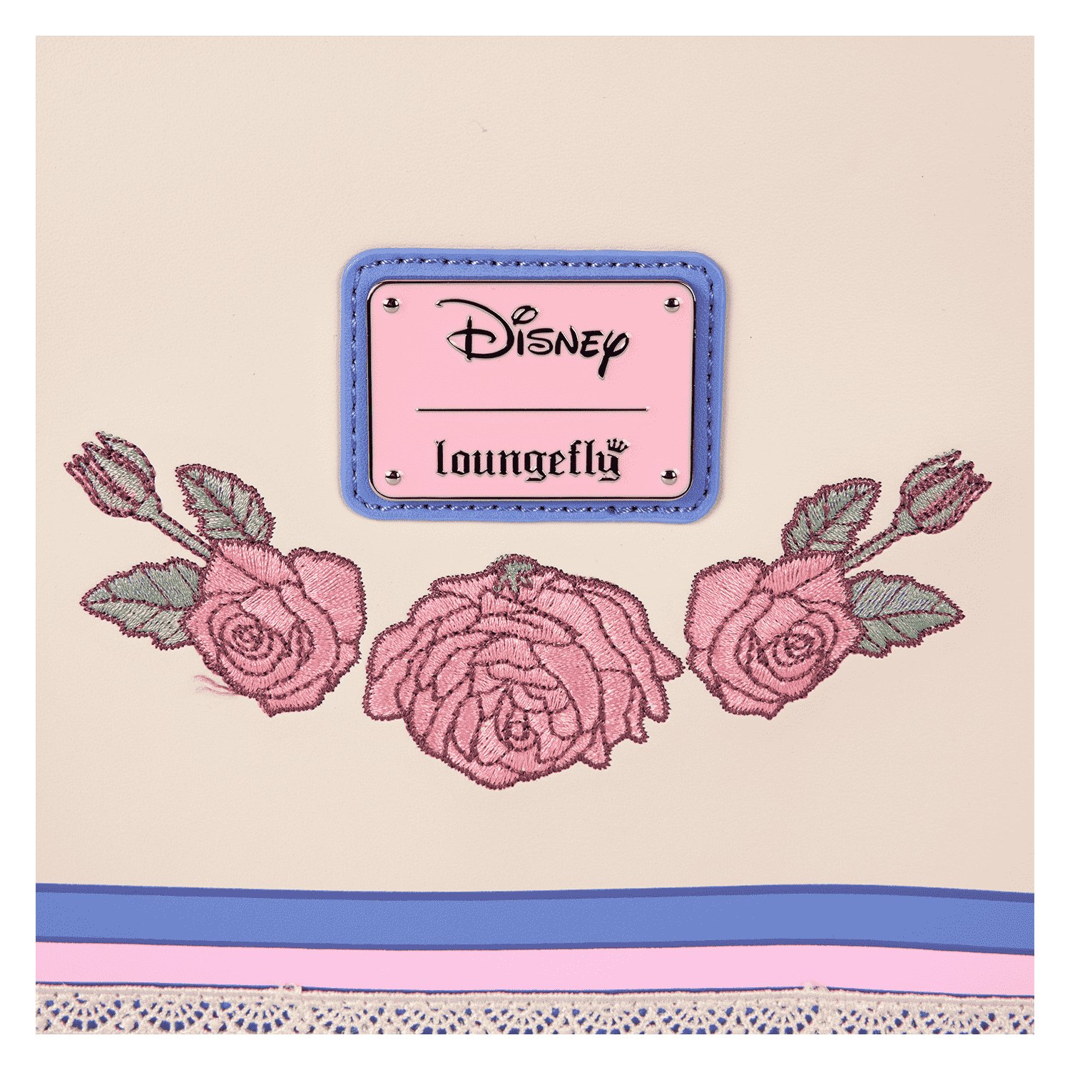 Minnie Mouse Floral and Lace Crossbody Bag - Image 7
