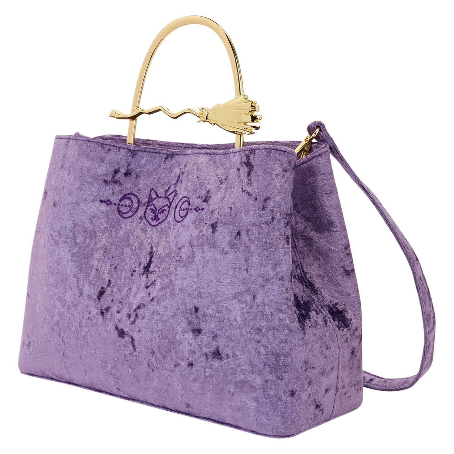 Hocus Pocus Velvet Crossbody Bag - Image 4