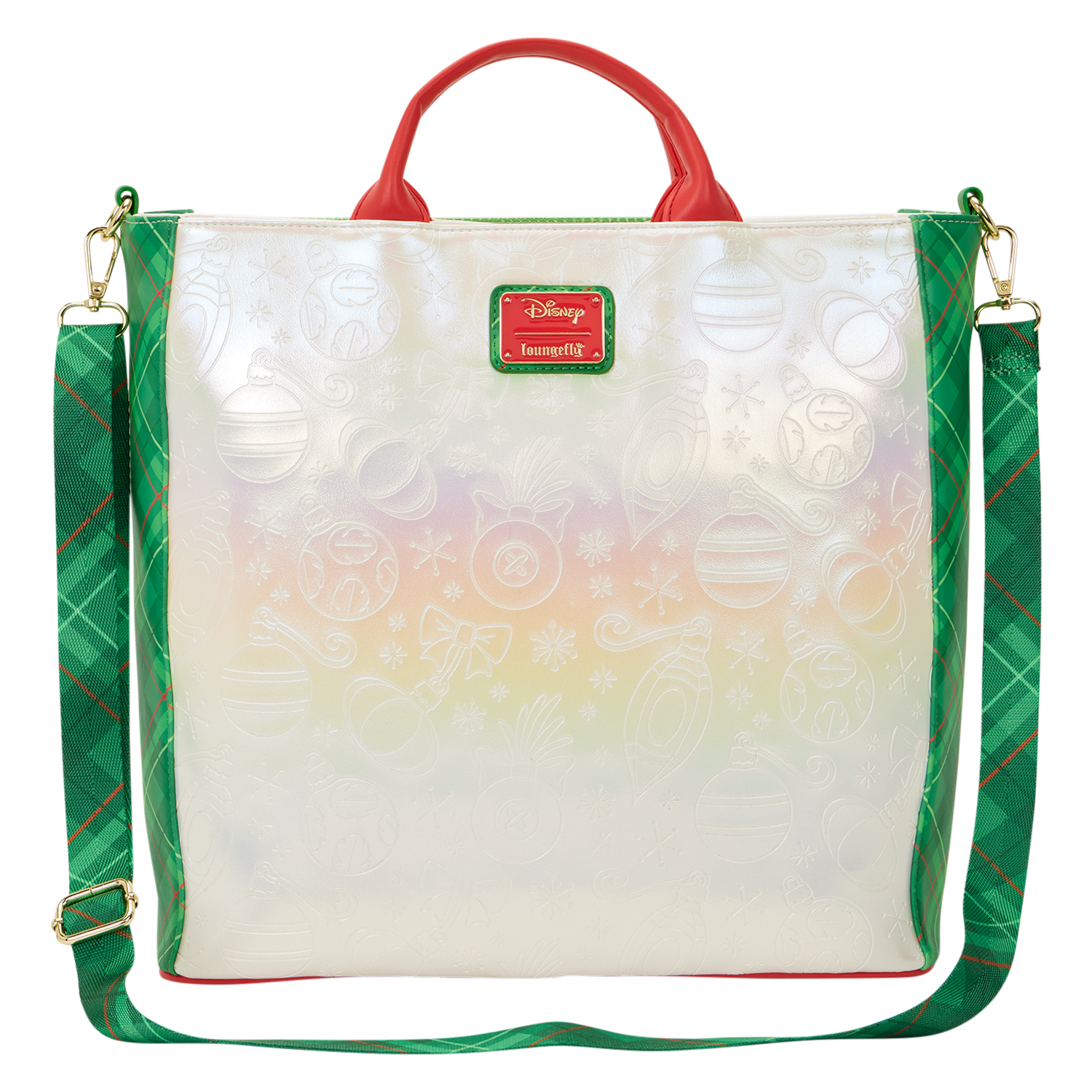 Lilo & Stitch Holiday Tote Pin Trader Crossbody Bag - Image 4