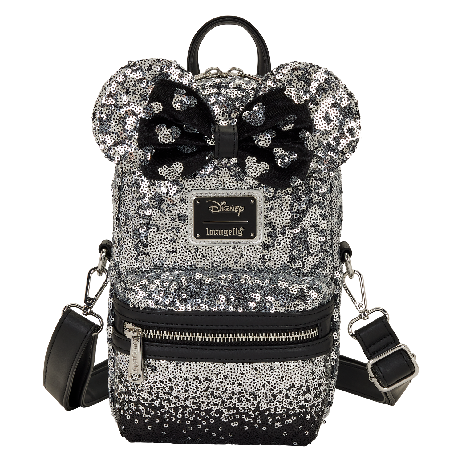 Minnie Mouse Ombre Sequin Sling Crossbody Bag